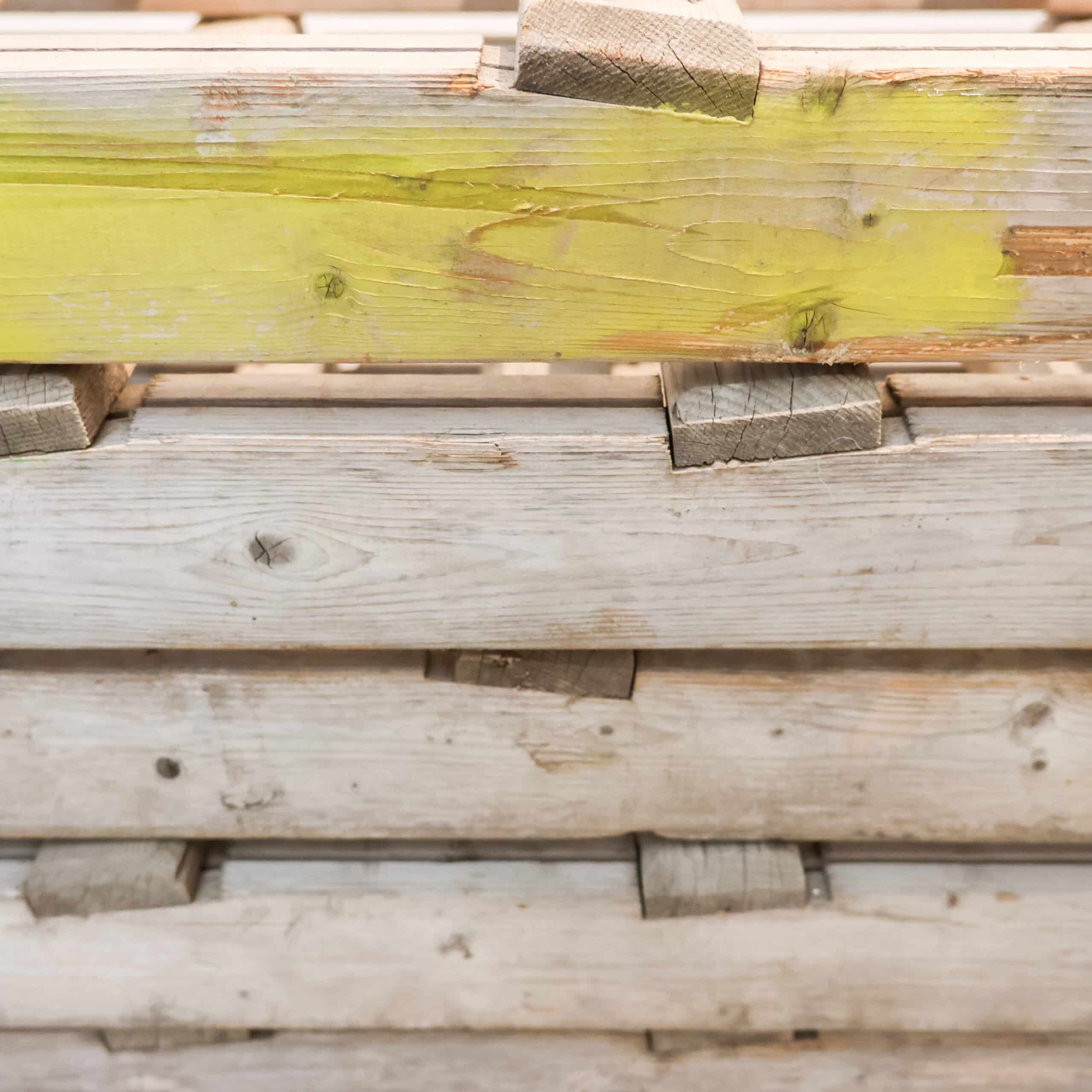 Vintage houten ladders - 5,5 meter - Afbeelding 12