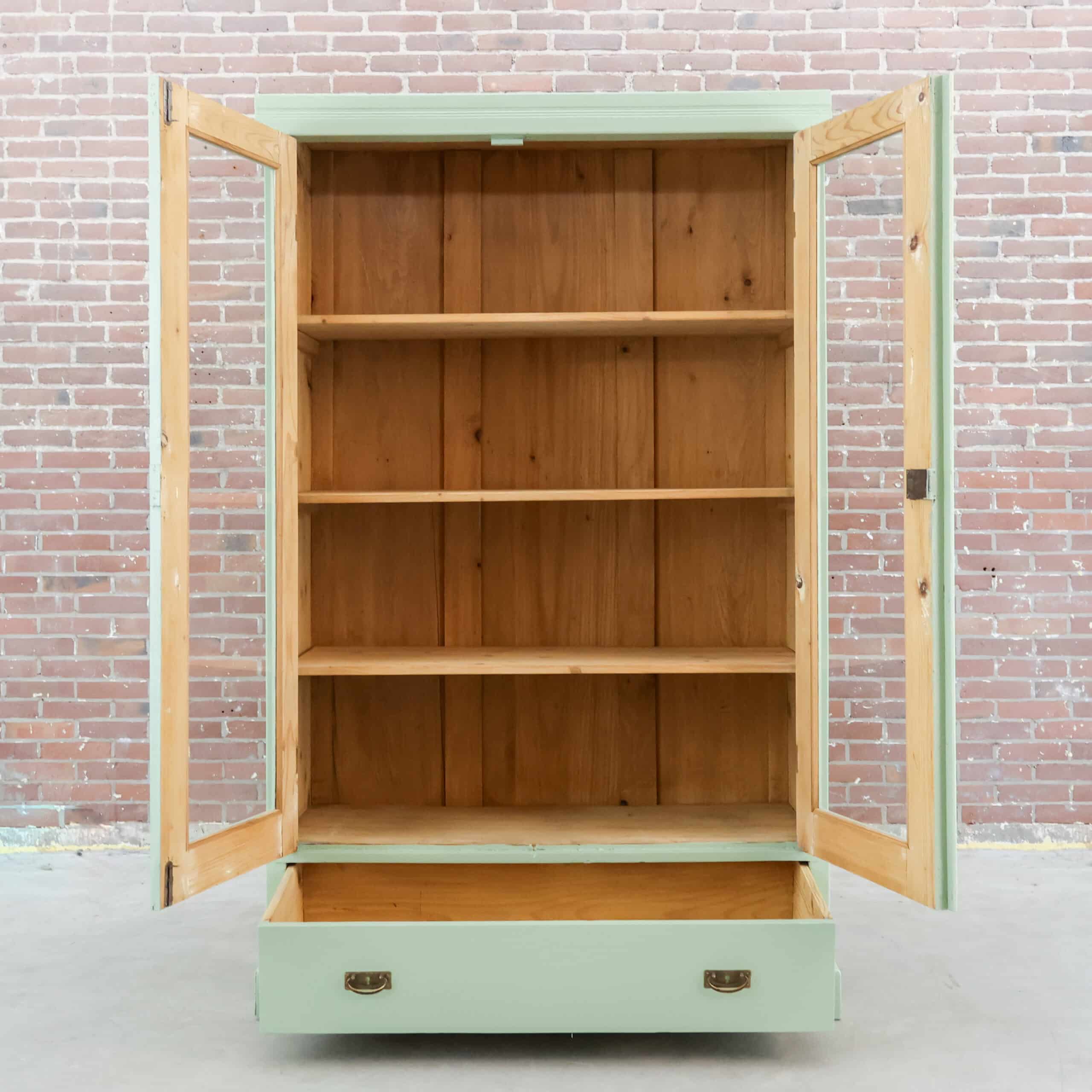 Brocante vitrinekast – Bild 2