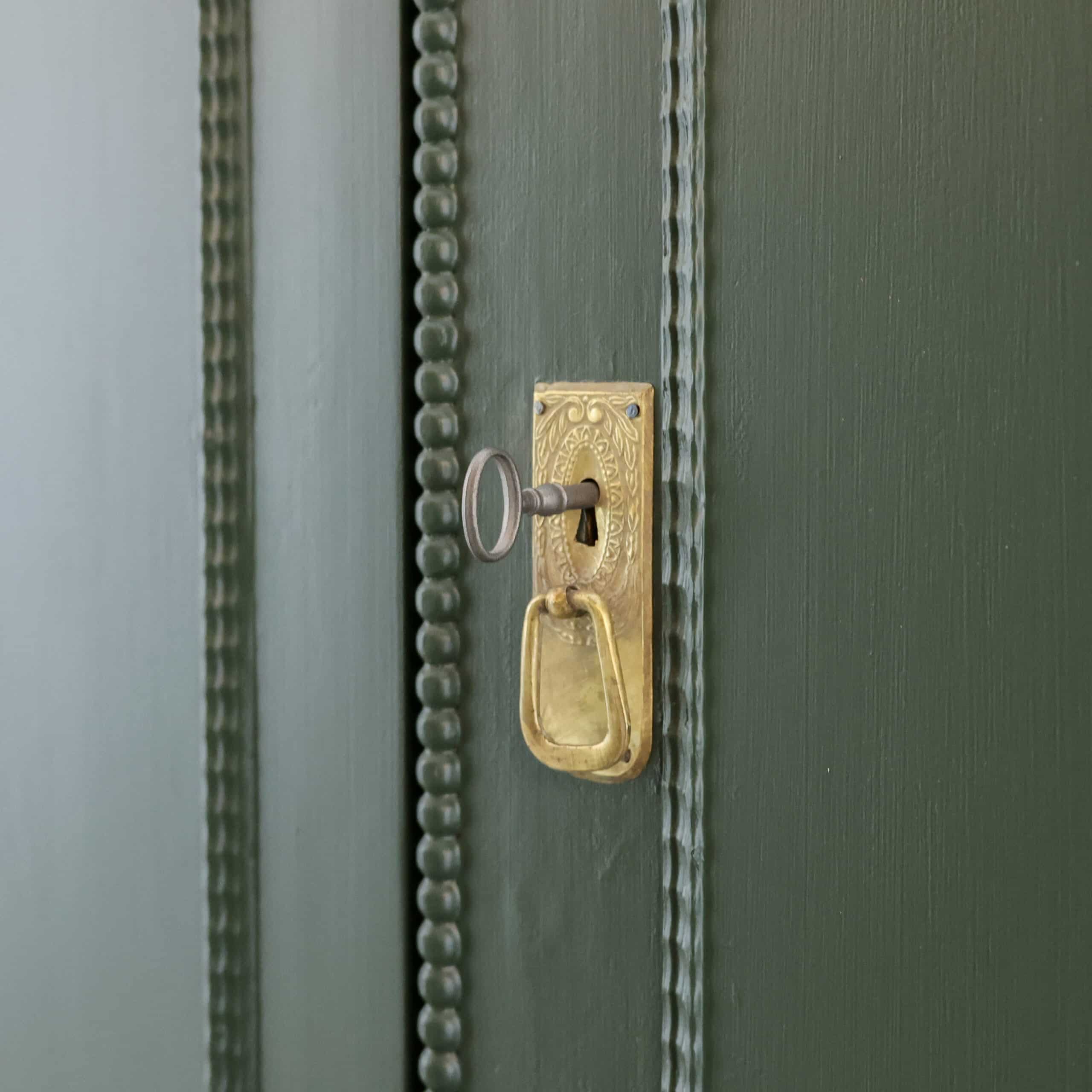 Donker groene linnenkast - Afbeelding 6