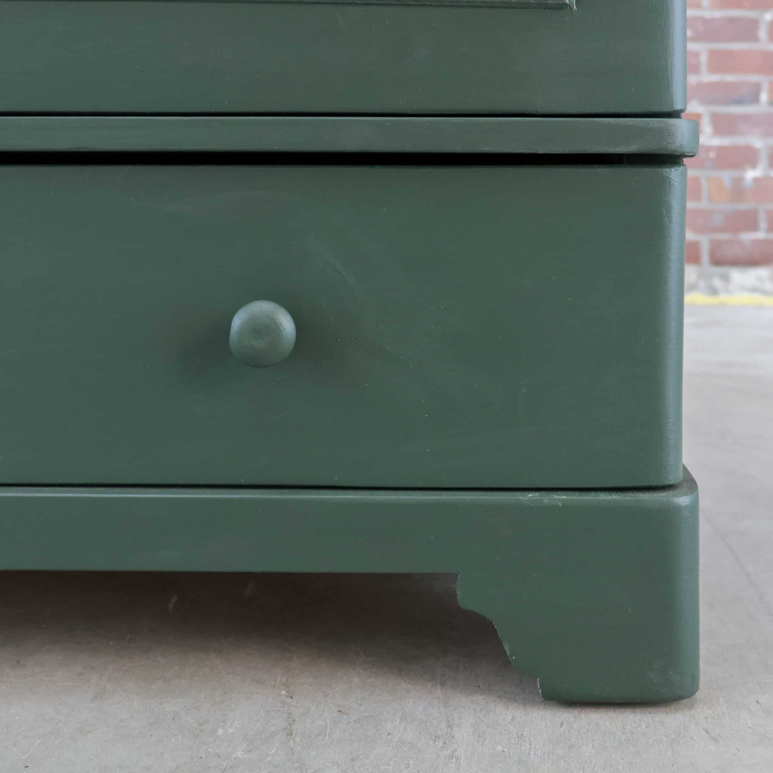 Donker groene linnenkast - Afbeelding 7