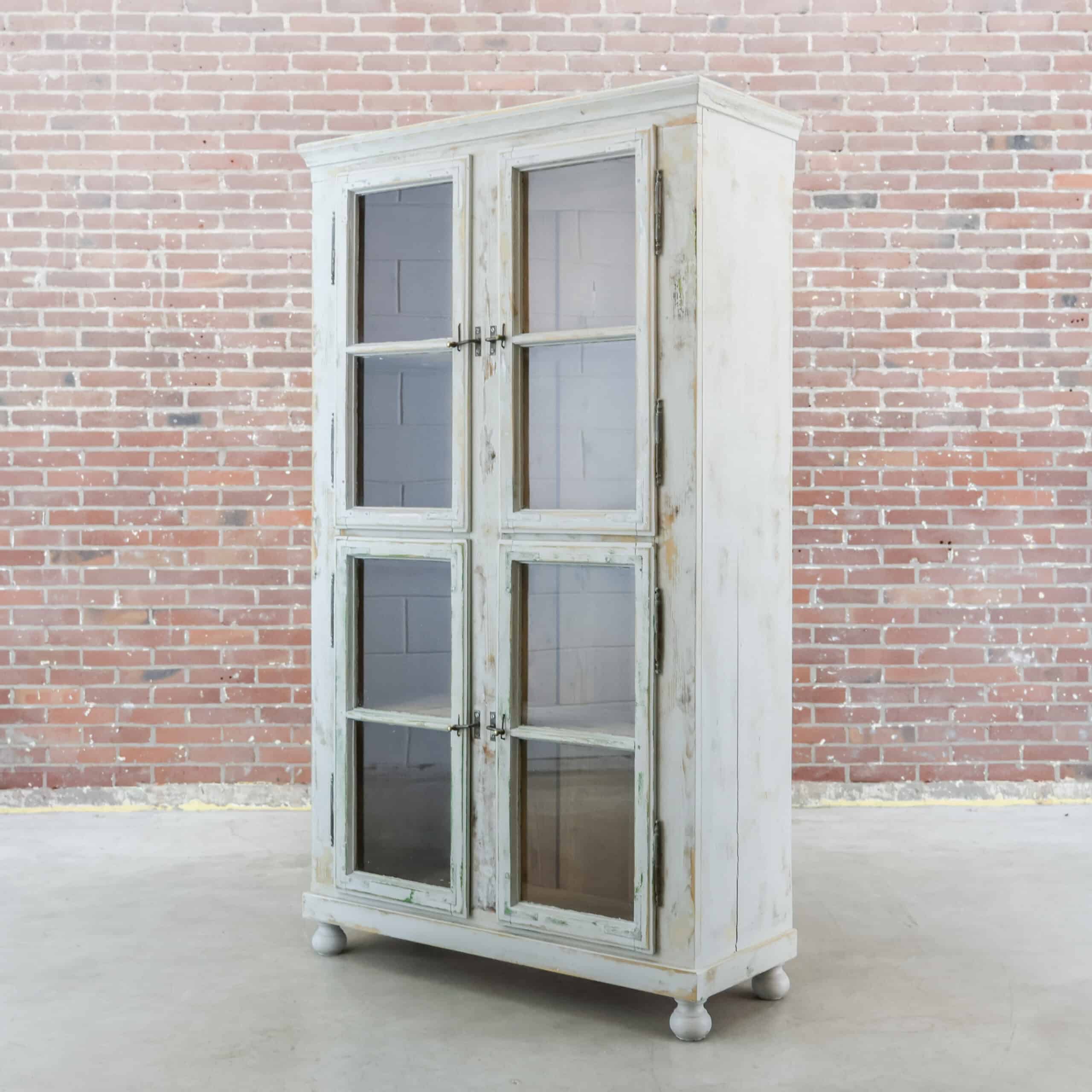 Brocante vitrinekast - Afbeelding 9