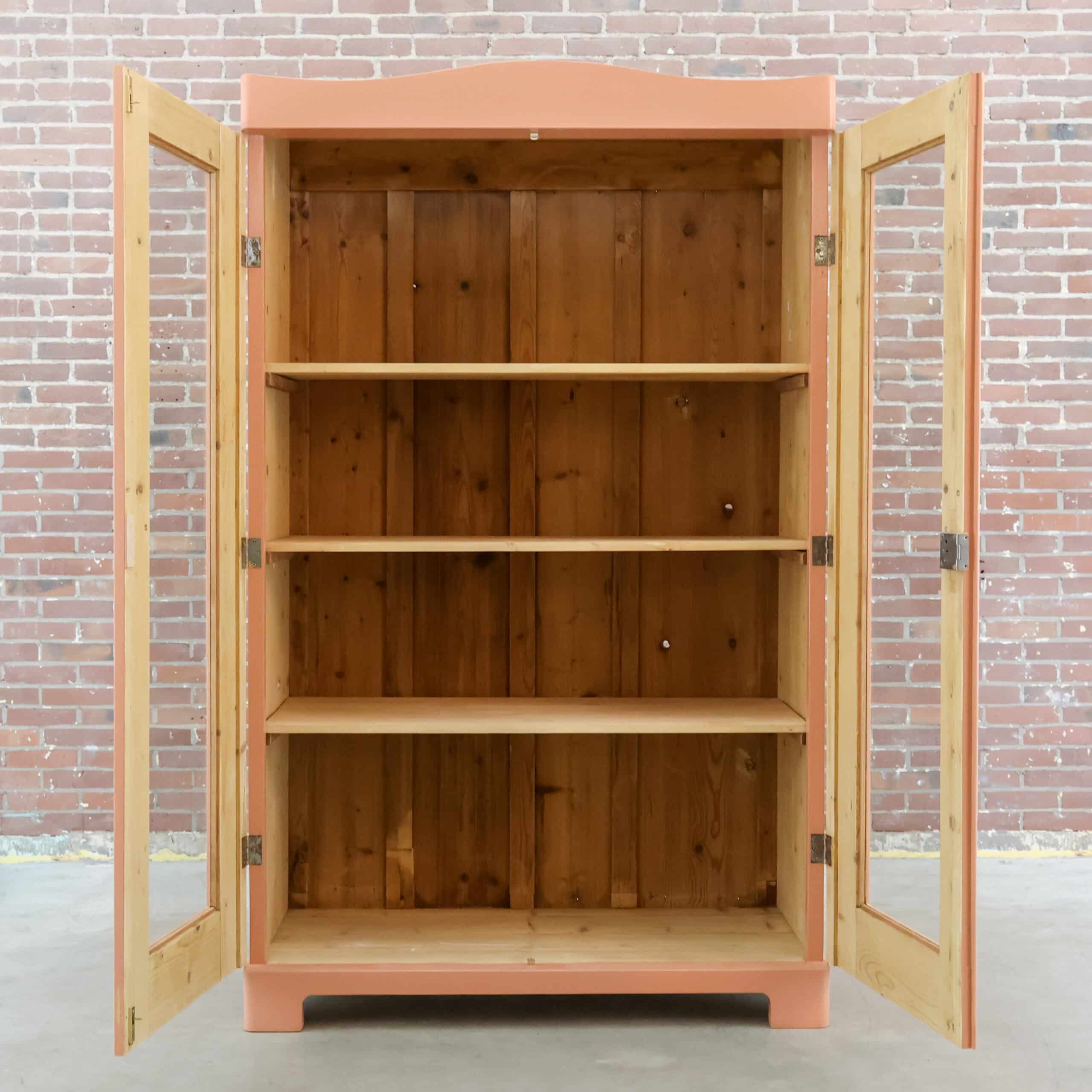 Brocante vitrinekast - Afbeelding 2