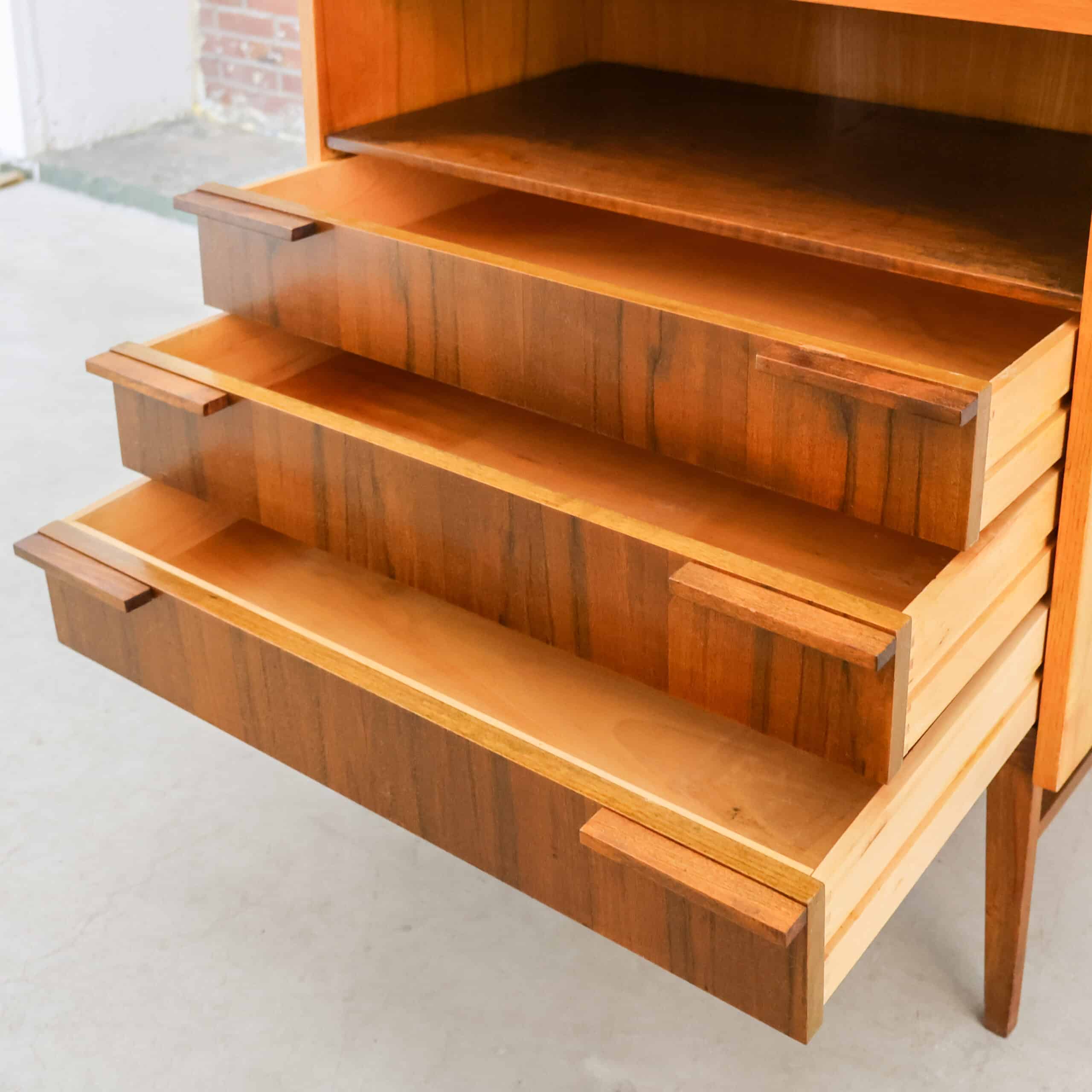 Vintage secretaire - Mid century - Afbeelding 6