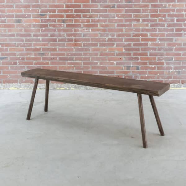 Brocante houten bankje