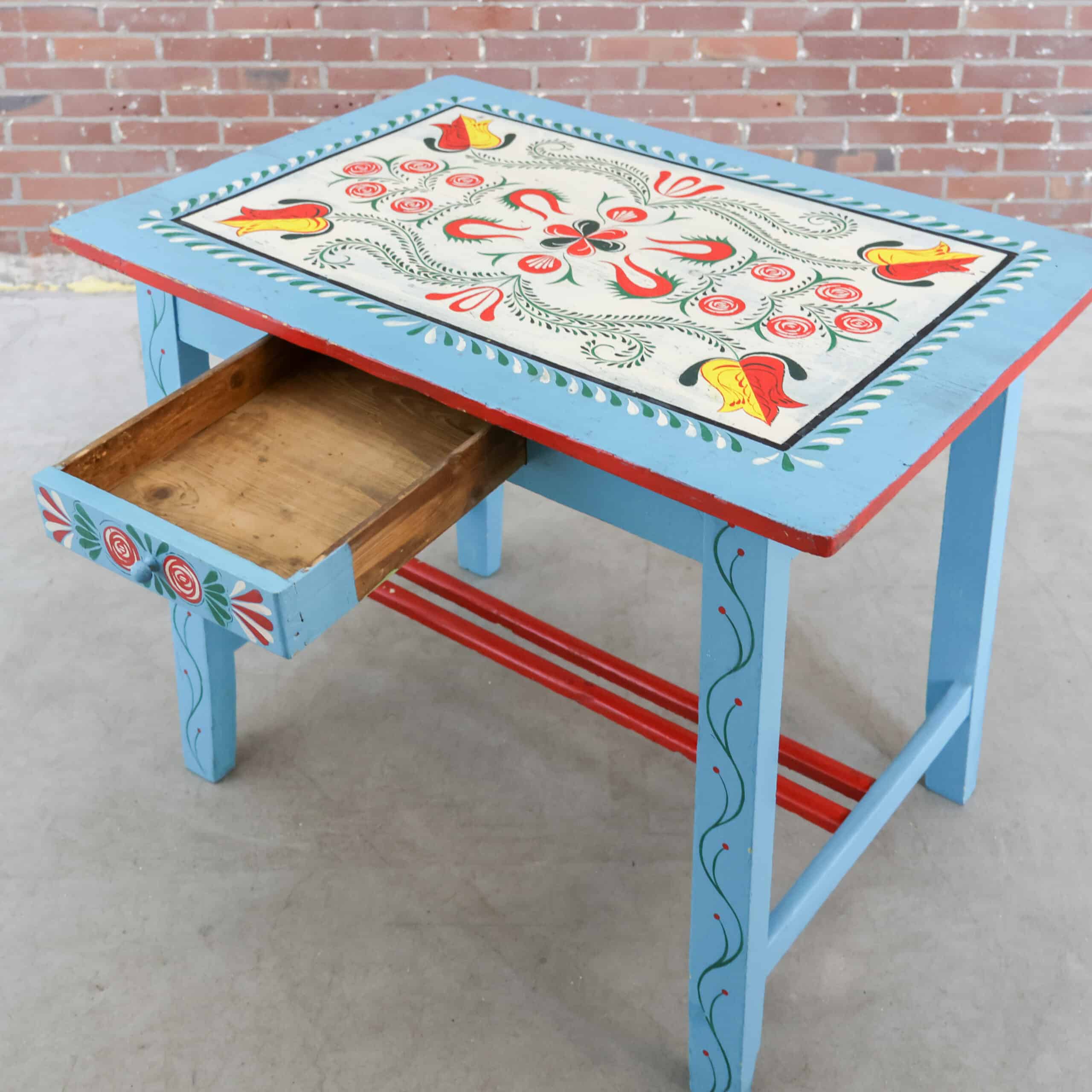 Traditionele handbeschilderde tafel - Afbeelding 3