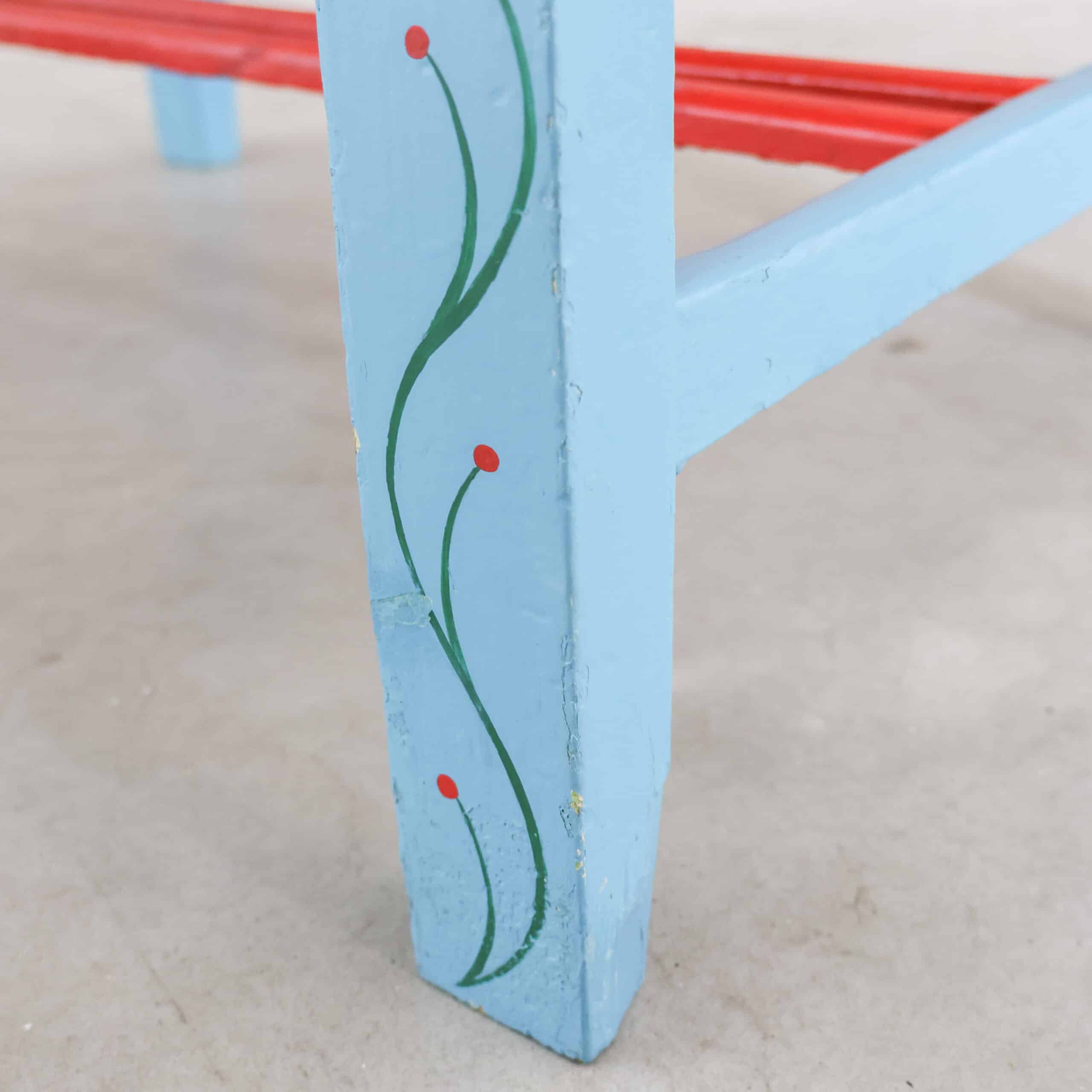 Traditionele handbeschilderde tafel - Afbeelding 10