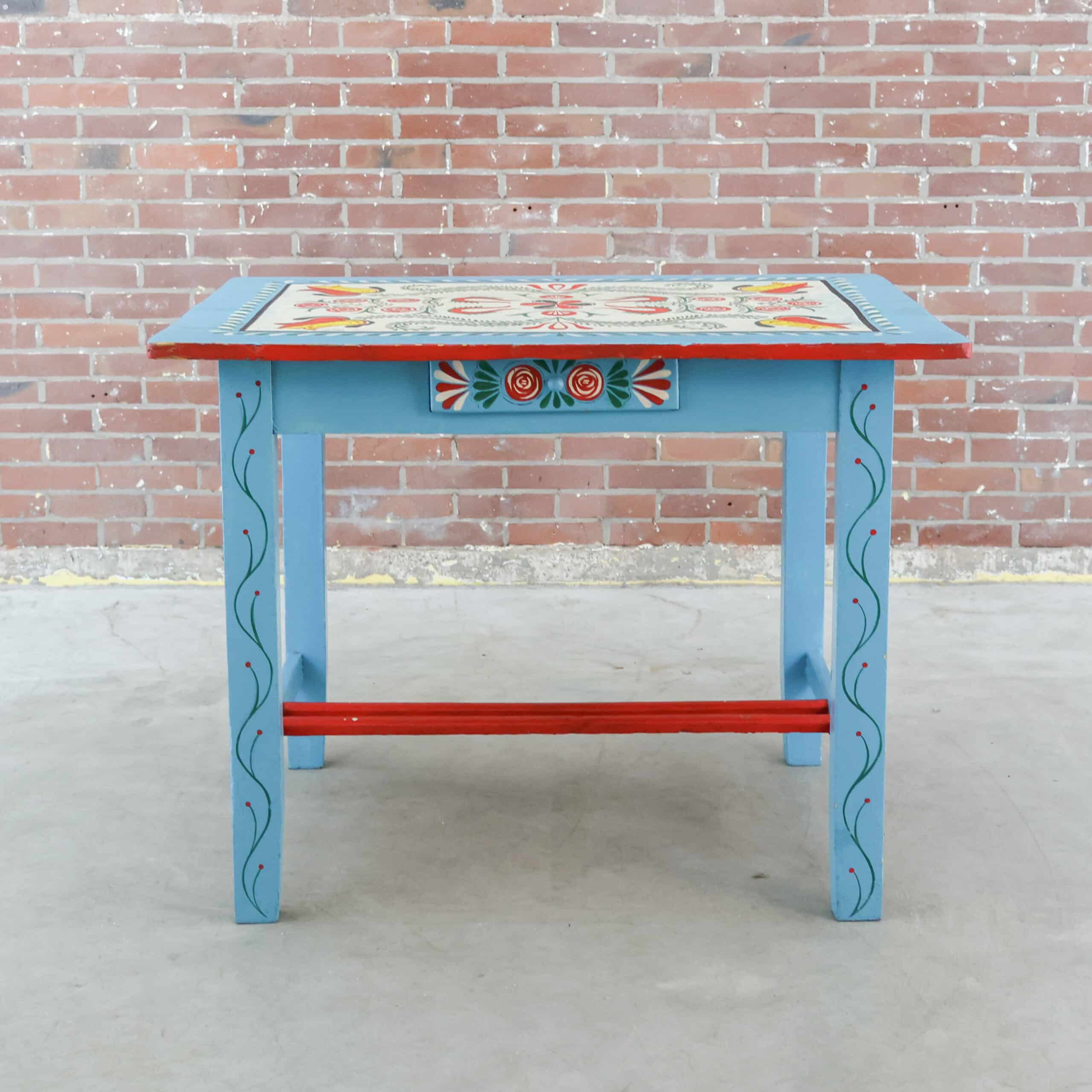 Traditionele handbeschilderde tafel - Afbeelding 11