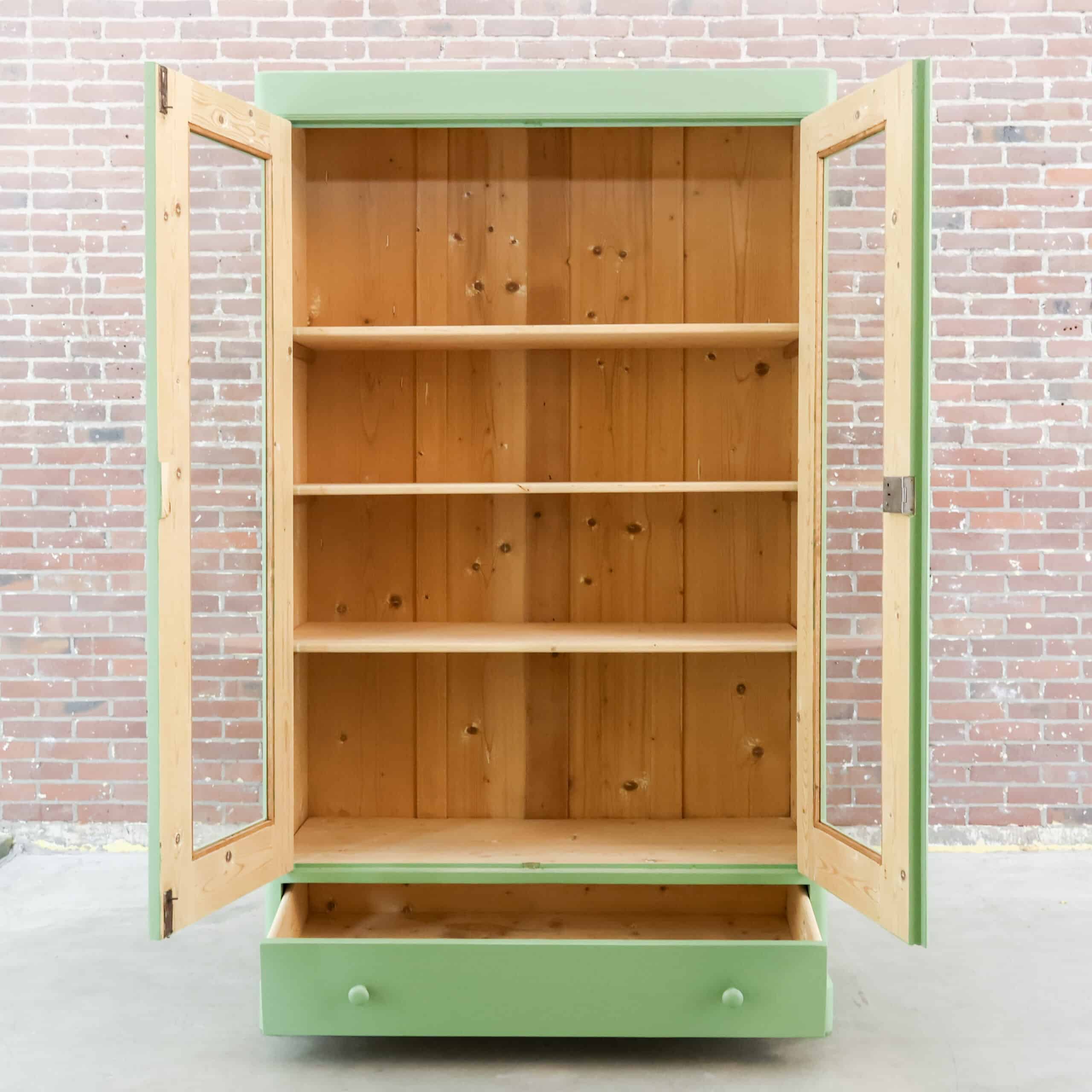 Brocante vitrinekast – Bild 2