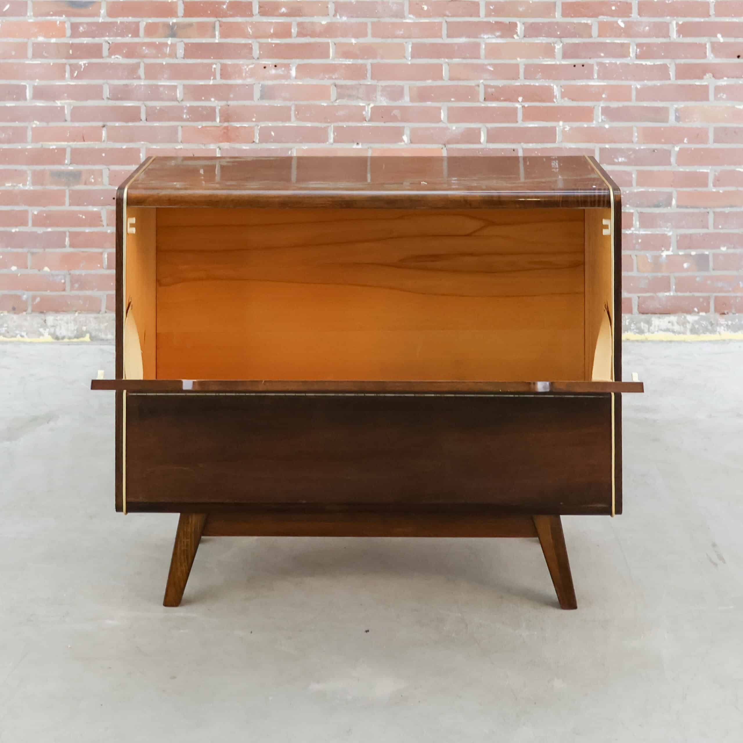 Mid-century dekenkast - Afbeelding 2
