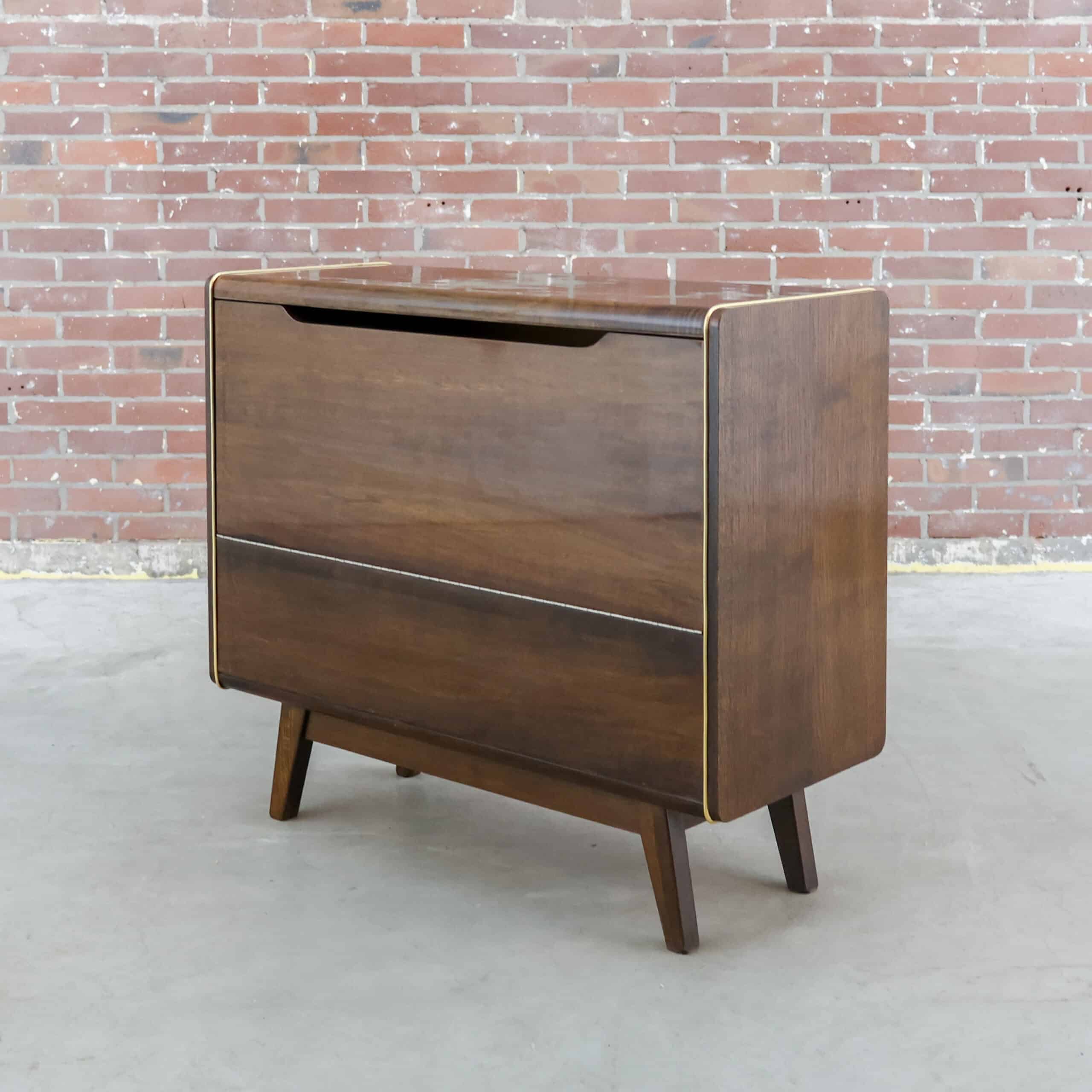 Mid-century dekenkast - Afbeelding 4