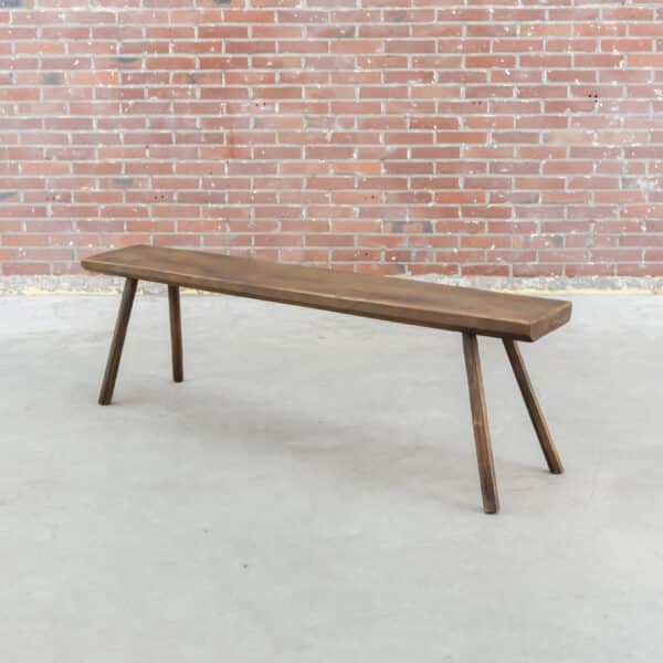 Brocante houten bankje