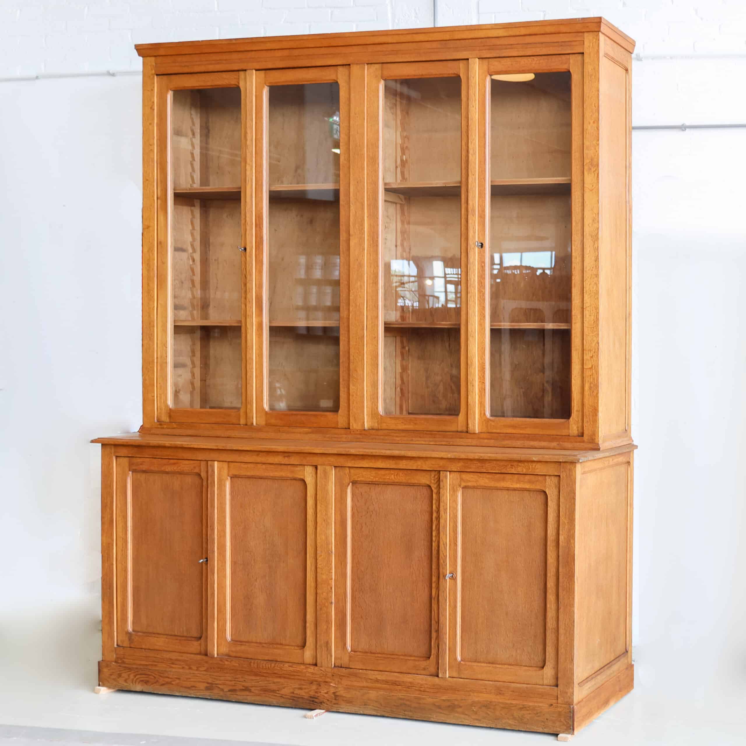 Antieke bibliotheekkast - Afbeelding 12