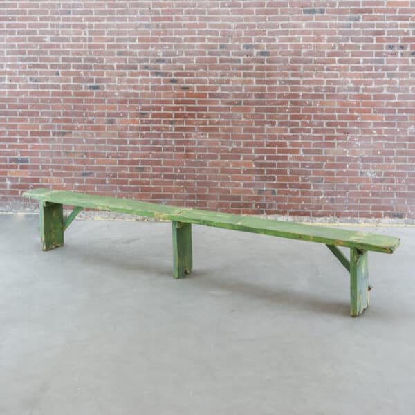 Lange brocante bank