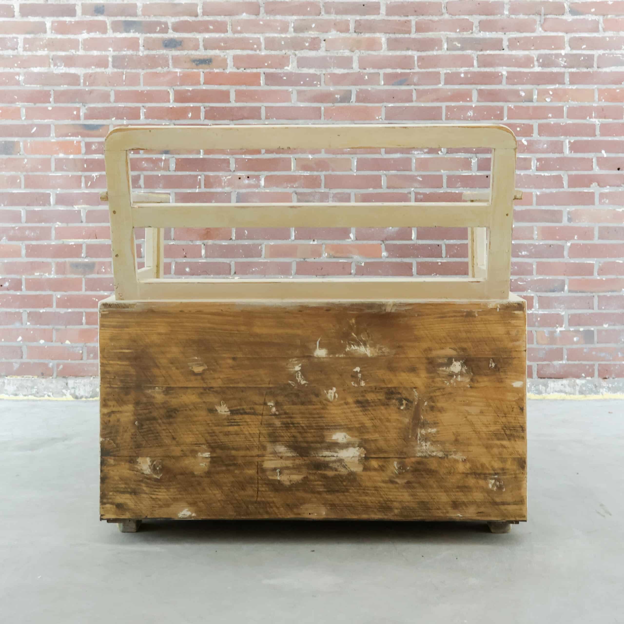 Brocante kinderbankje - Afbeelding 9