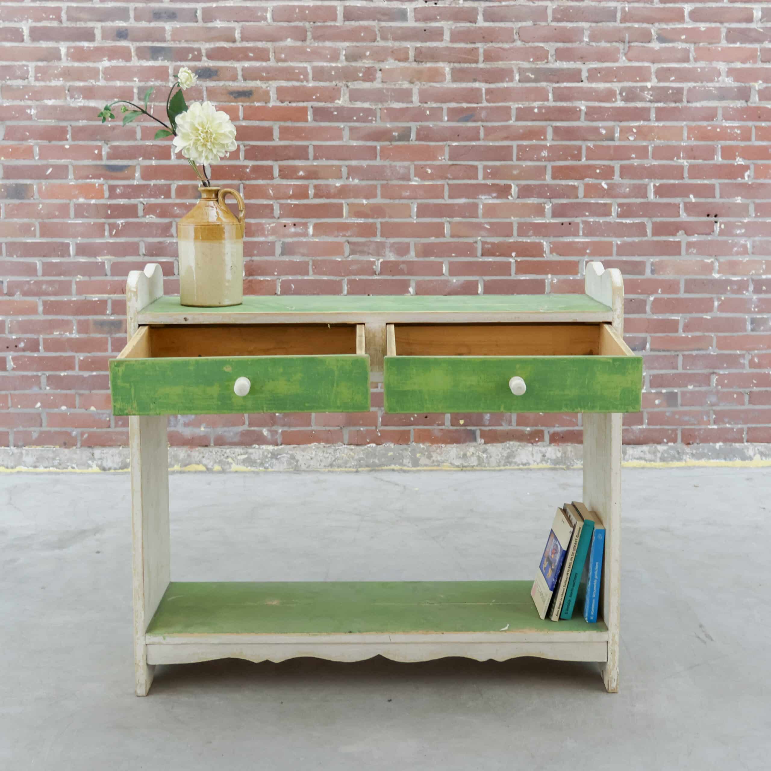Brocante rek met lades - Afbeelding 2