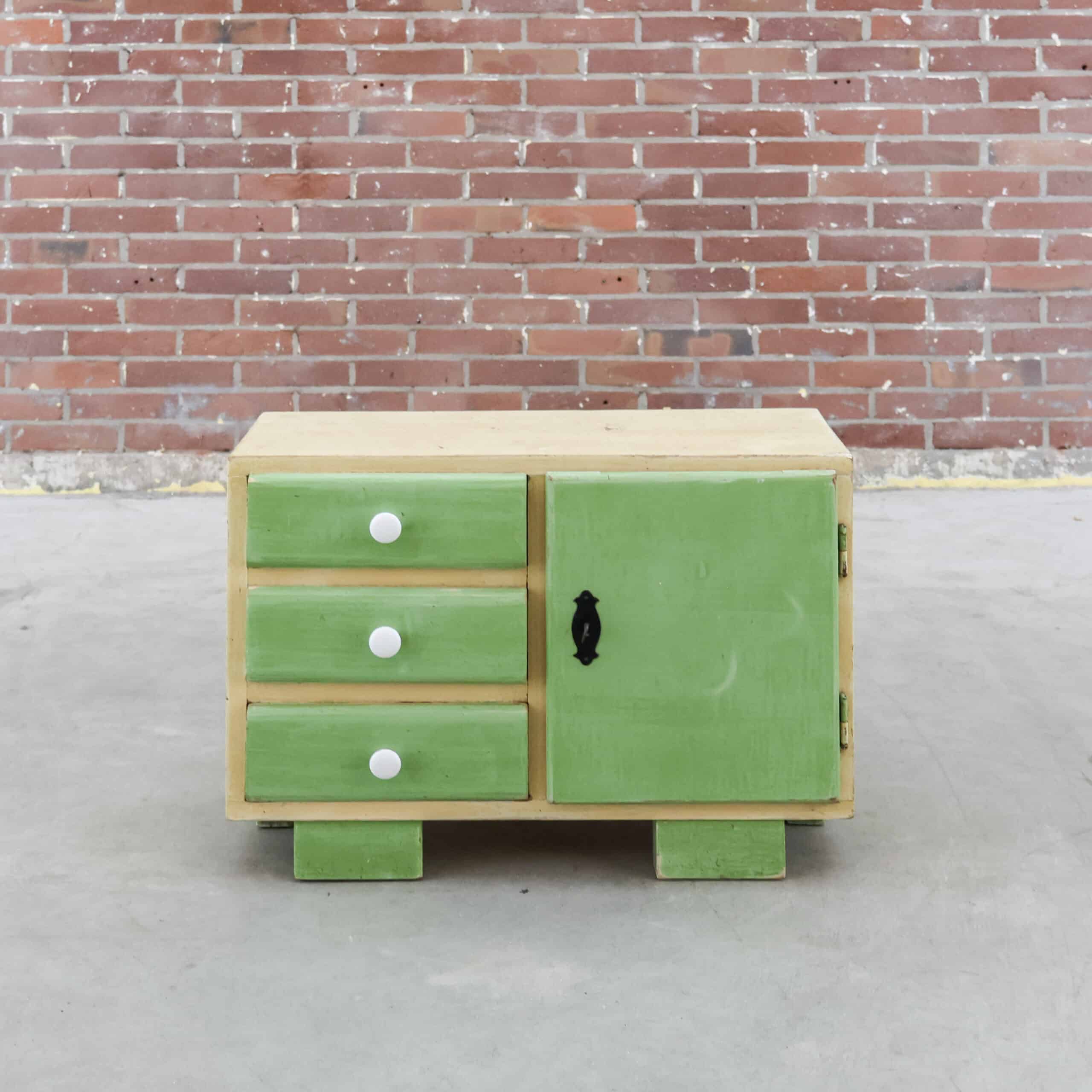 klein brocante dressoir - Afbeelding 2