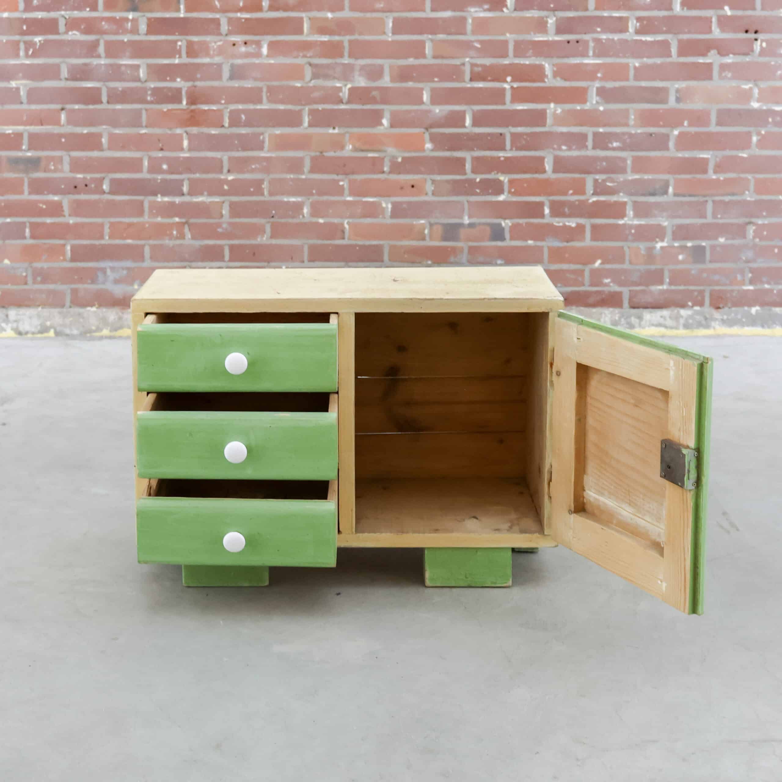 klein brocante dressoir - Afbeelding 3