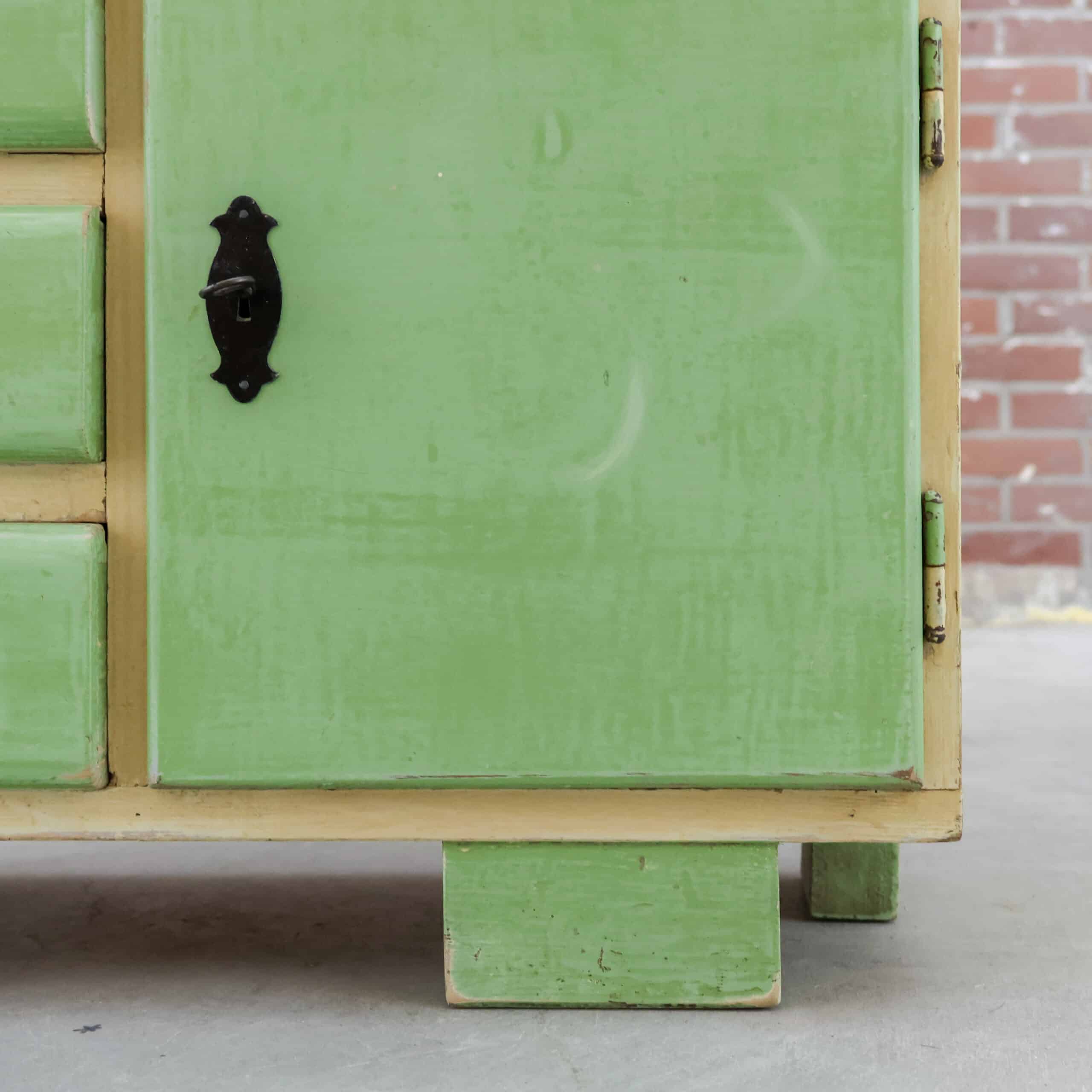 klein brocante dressoir - Afbeelding 8