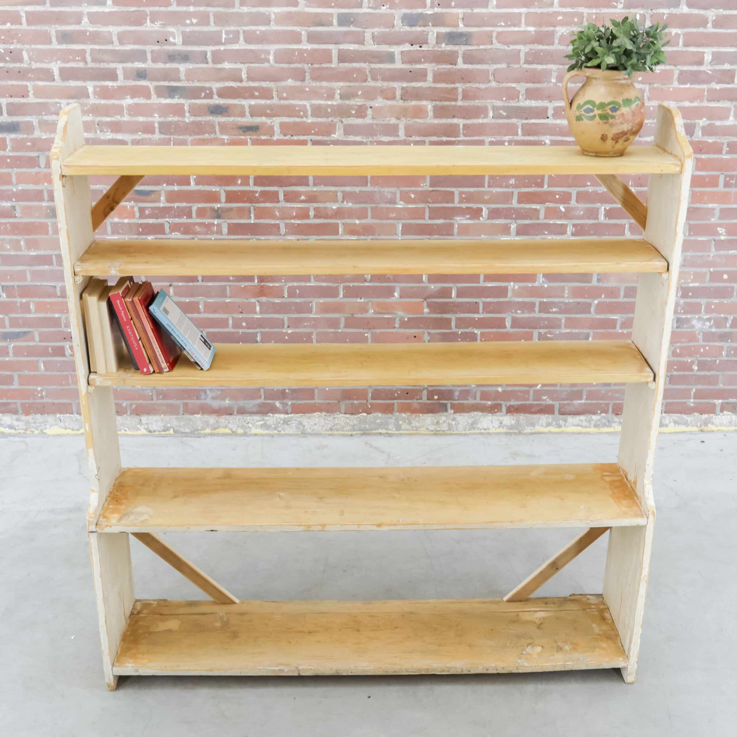 Brocante boekenrek - Afbeelding 2