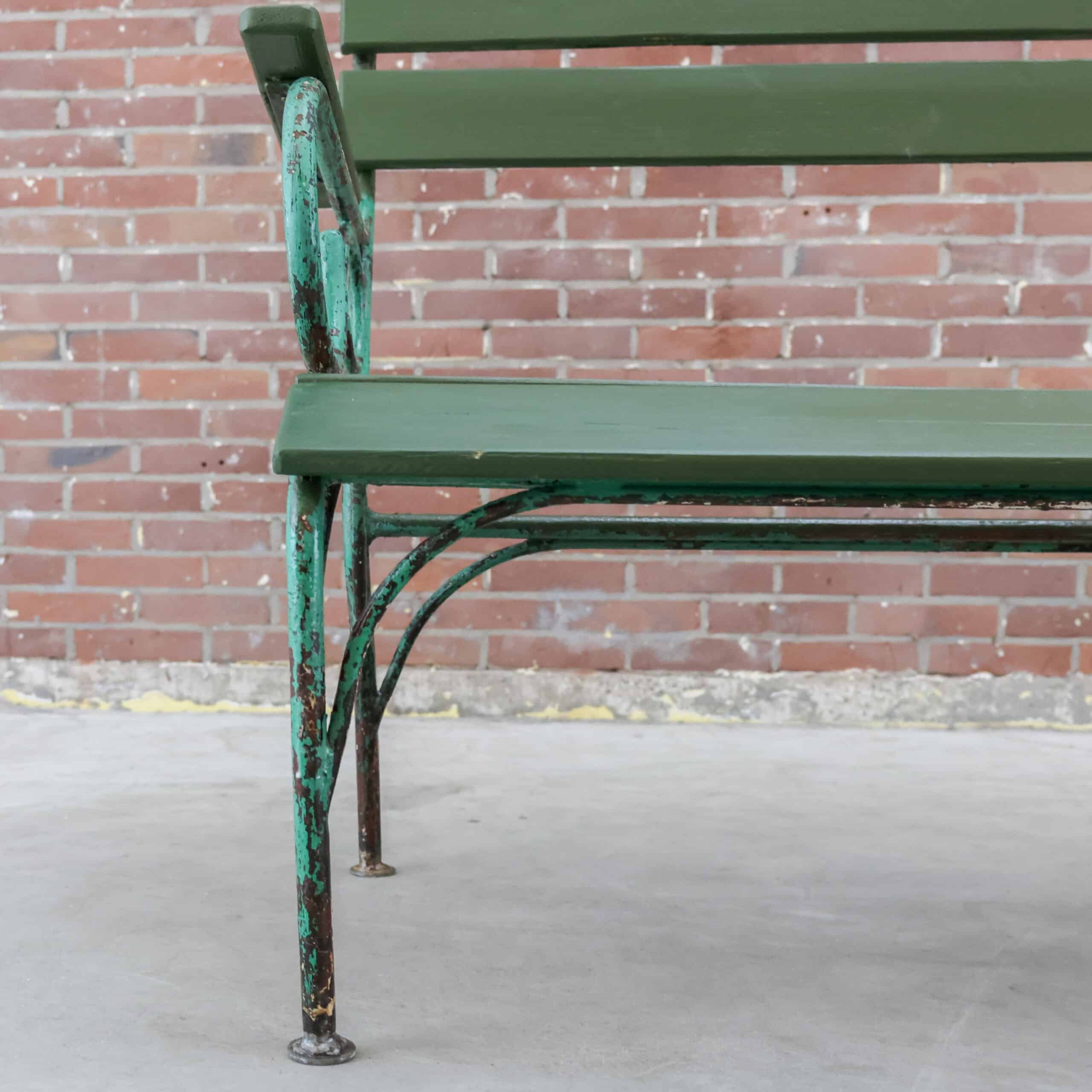 Brocante tuinbank - Afbeelding 6