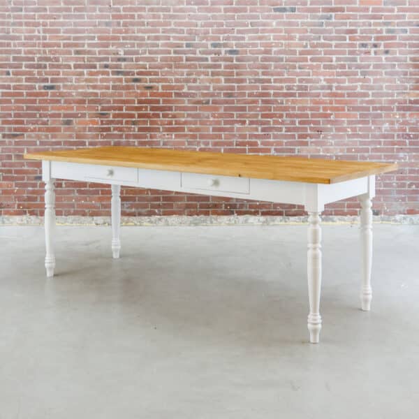 Landelijke eettafel