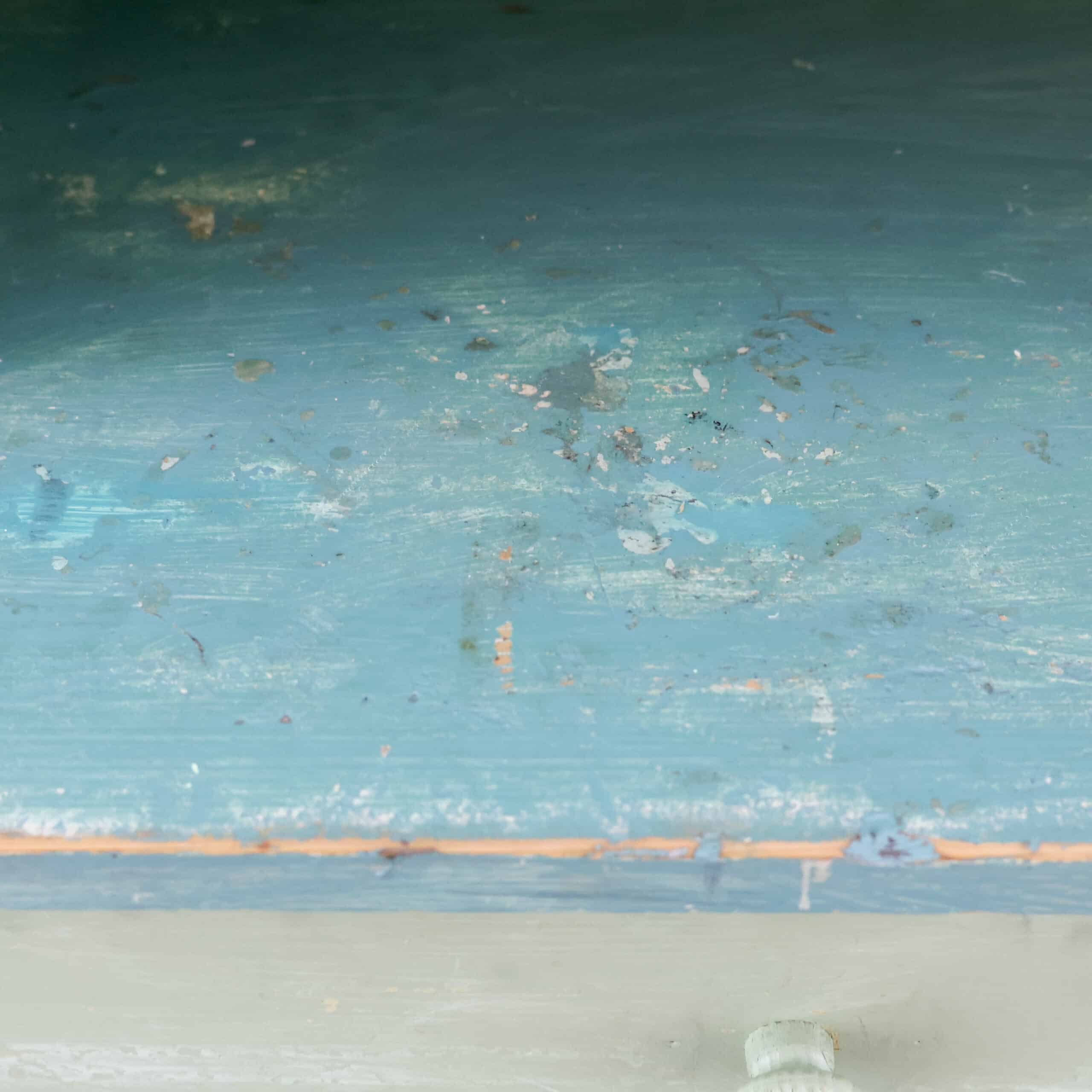 Brocante groene buffetkast - Afbeelding 7