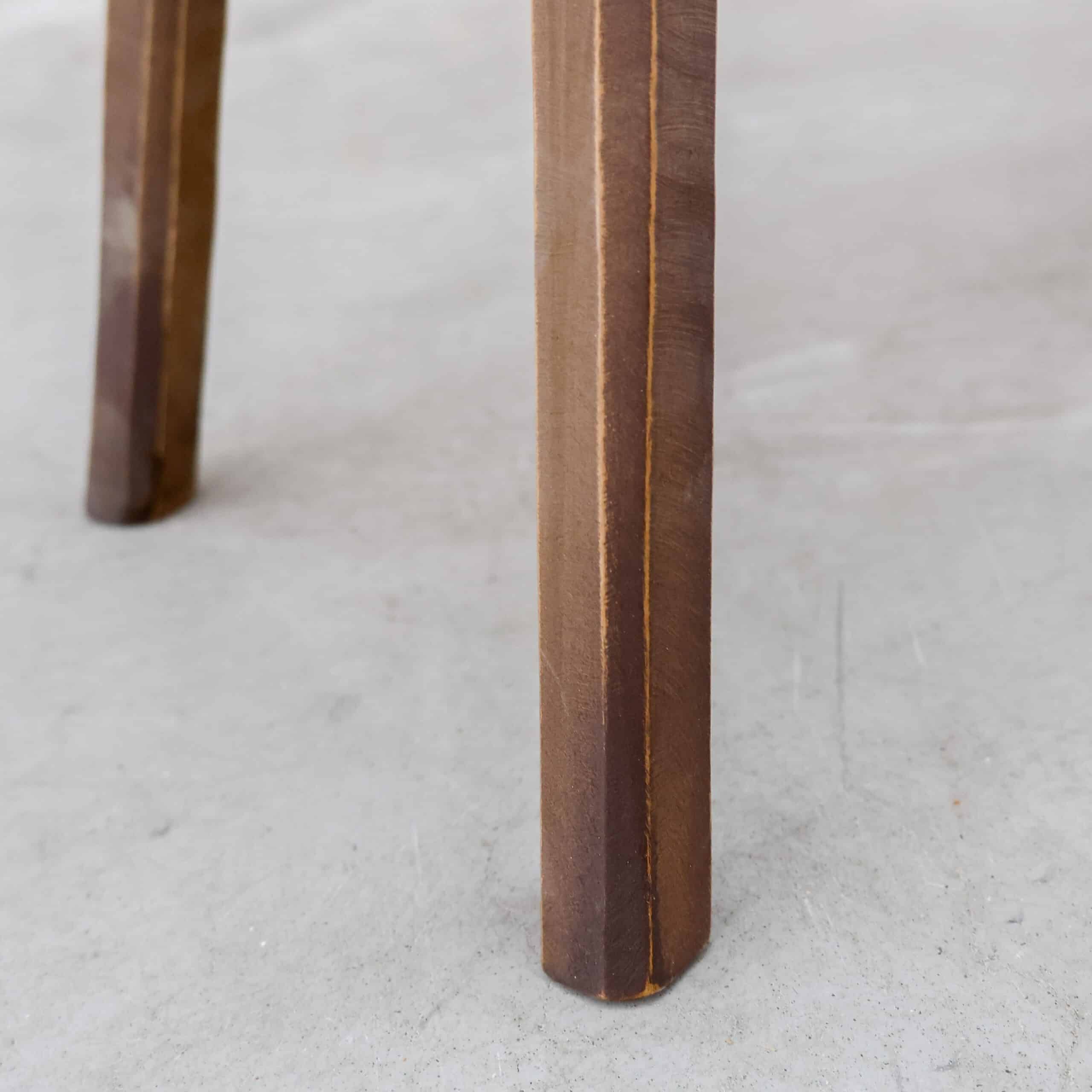 Brocante houten bankje - Afbeelding 6