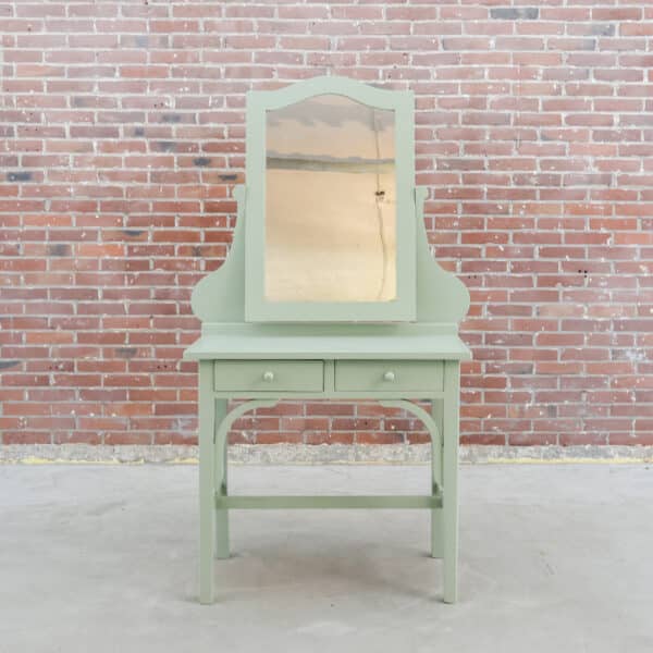 Brocante houten kaptafel