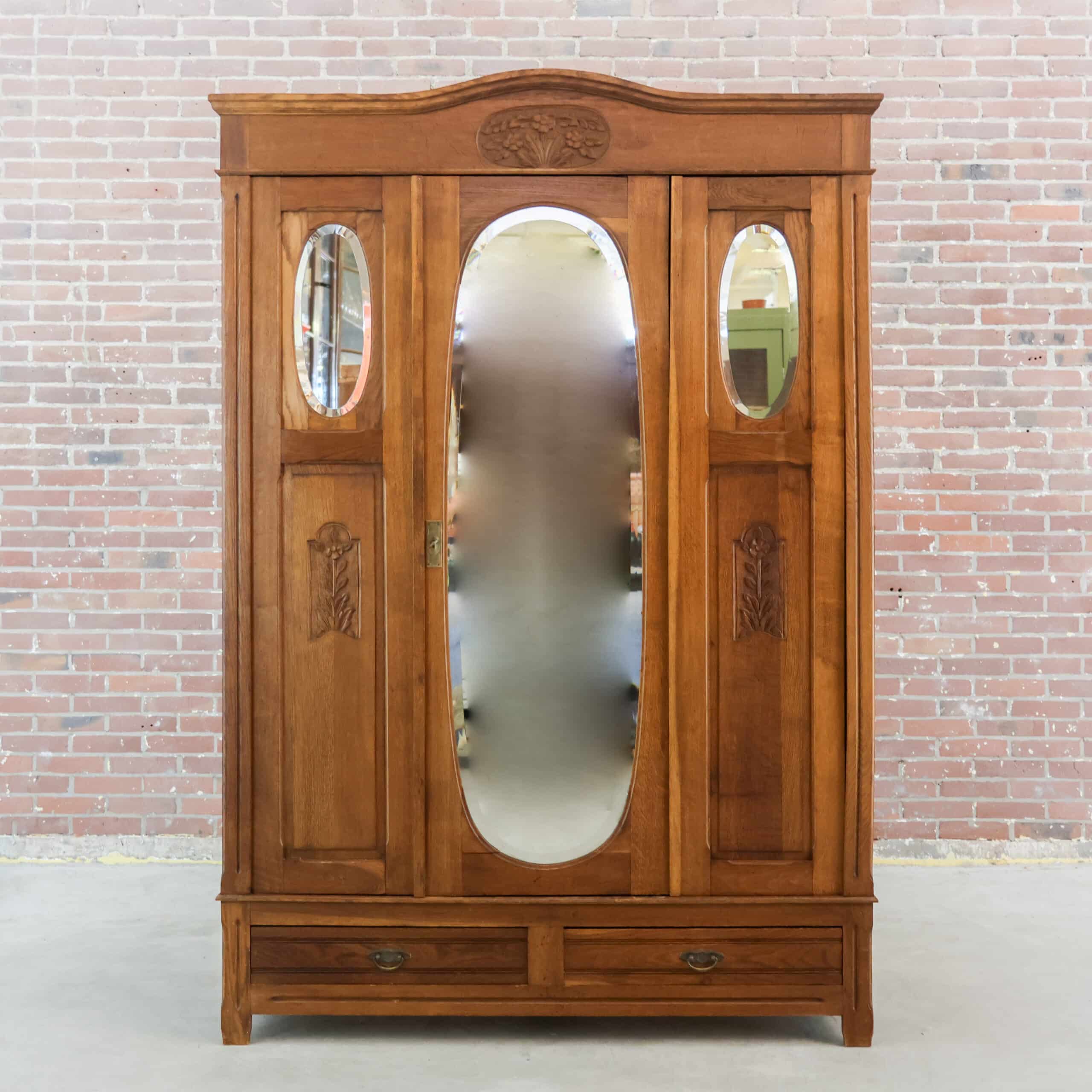 Brocante kledingkast - demontabel
