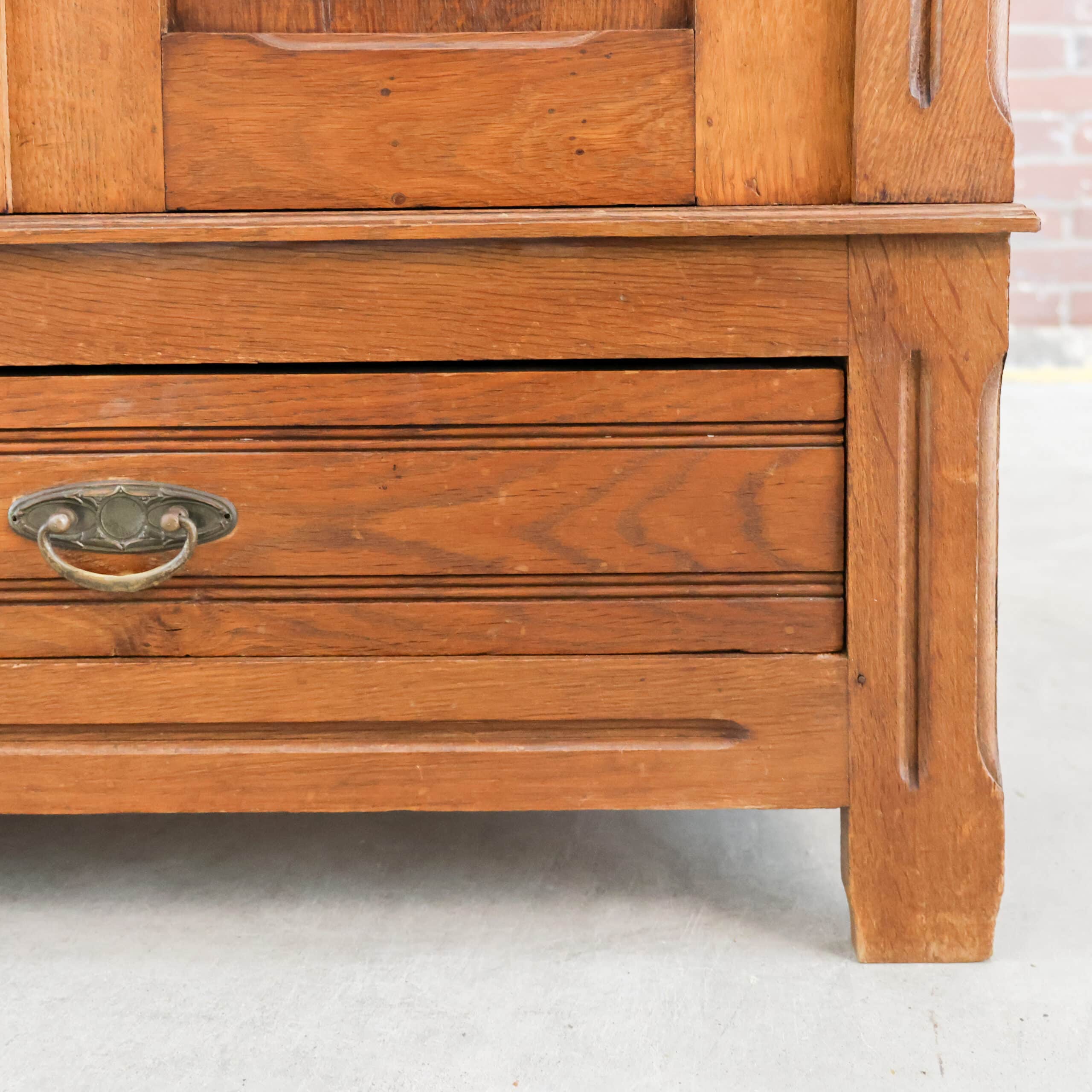 Brocante kledingkast - demontabel - Afbeelding 9