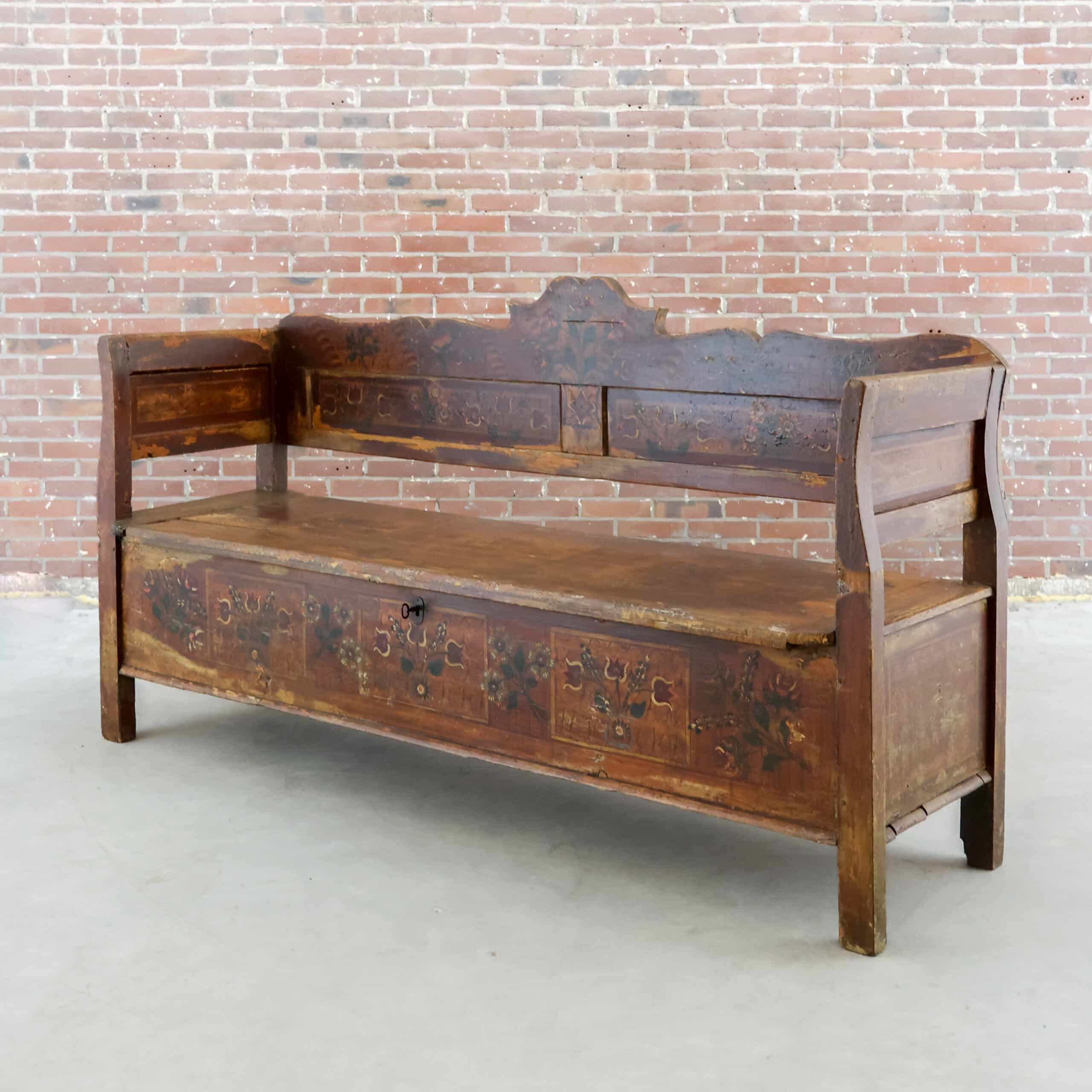 Brocante klepbank - Afbeelding 13