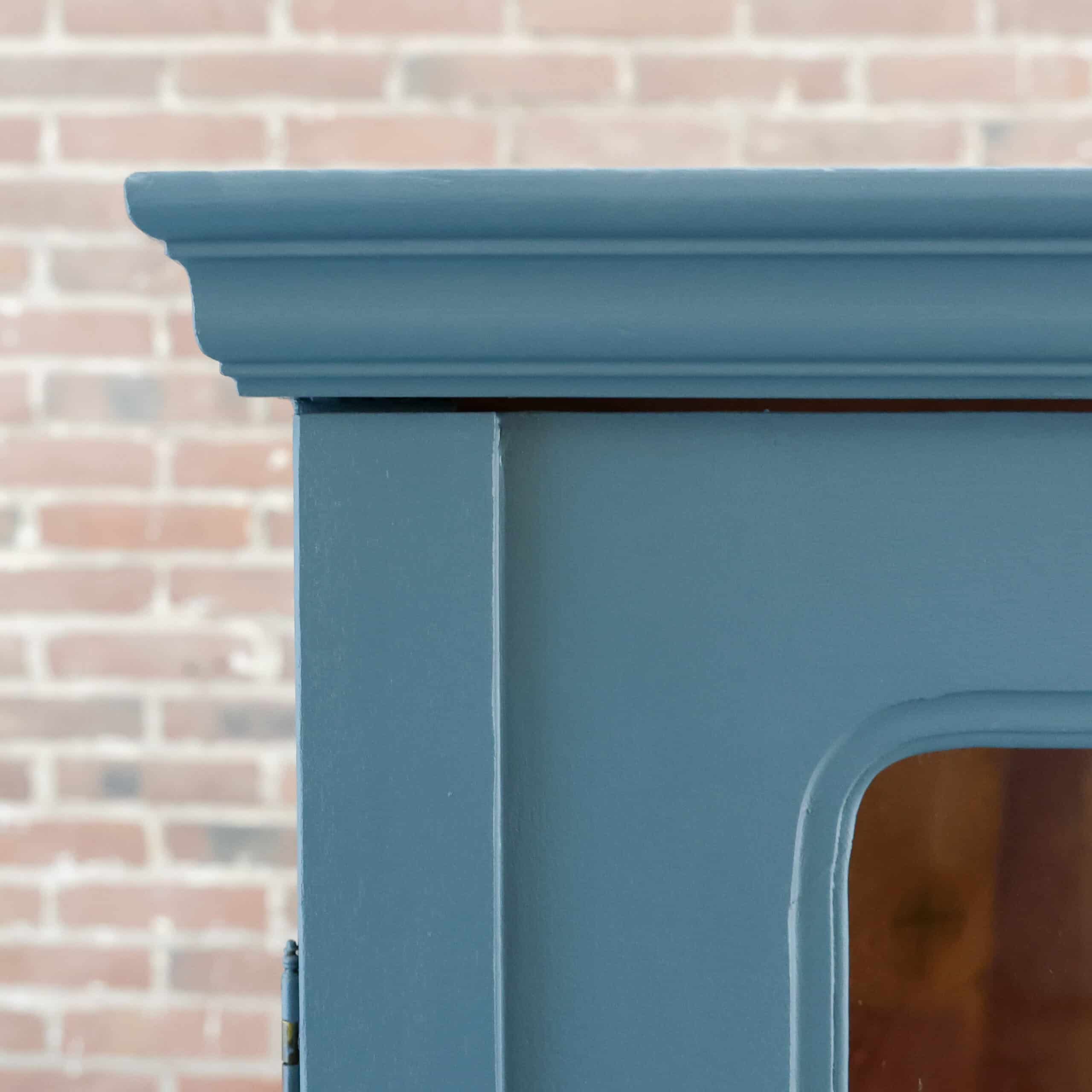 Blauwe vitrinekast - Afbeelding 5