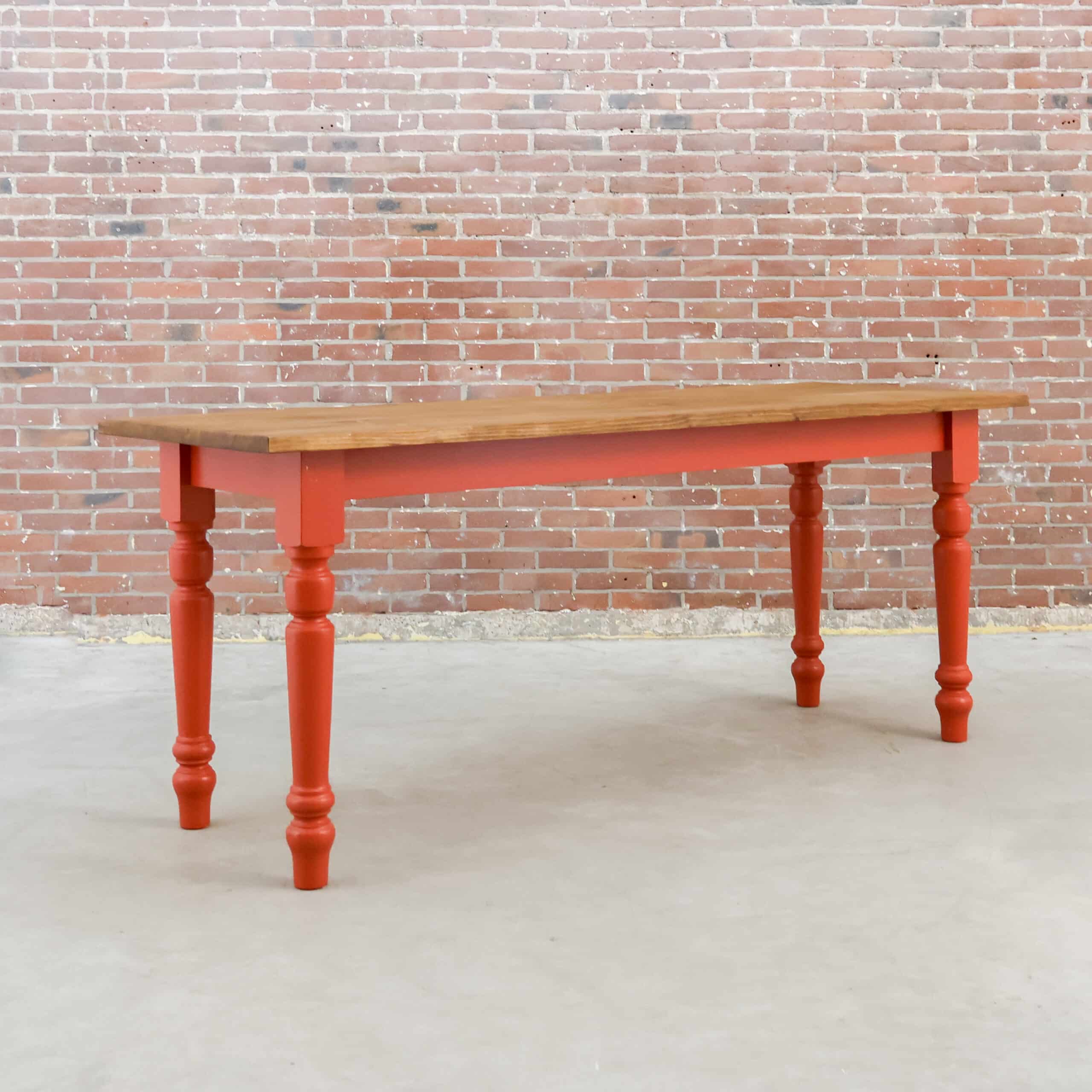 Landelijke eettafel