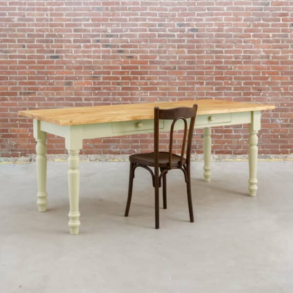 Landelijke eettafel