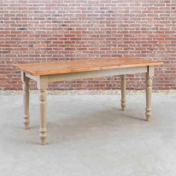 Landelijke eettafel