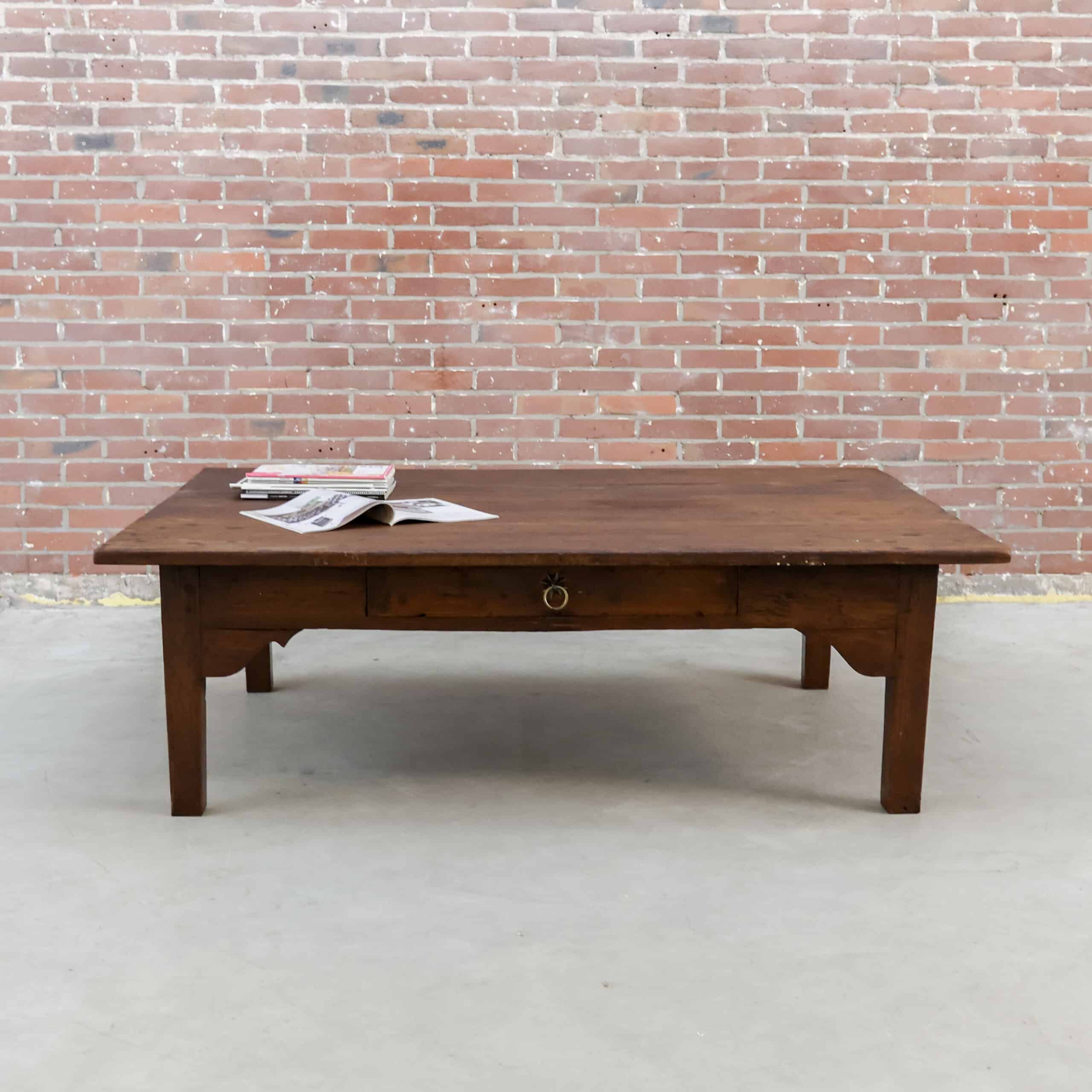 Grote antieke salontafel - Afbeelding 2