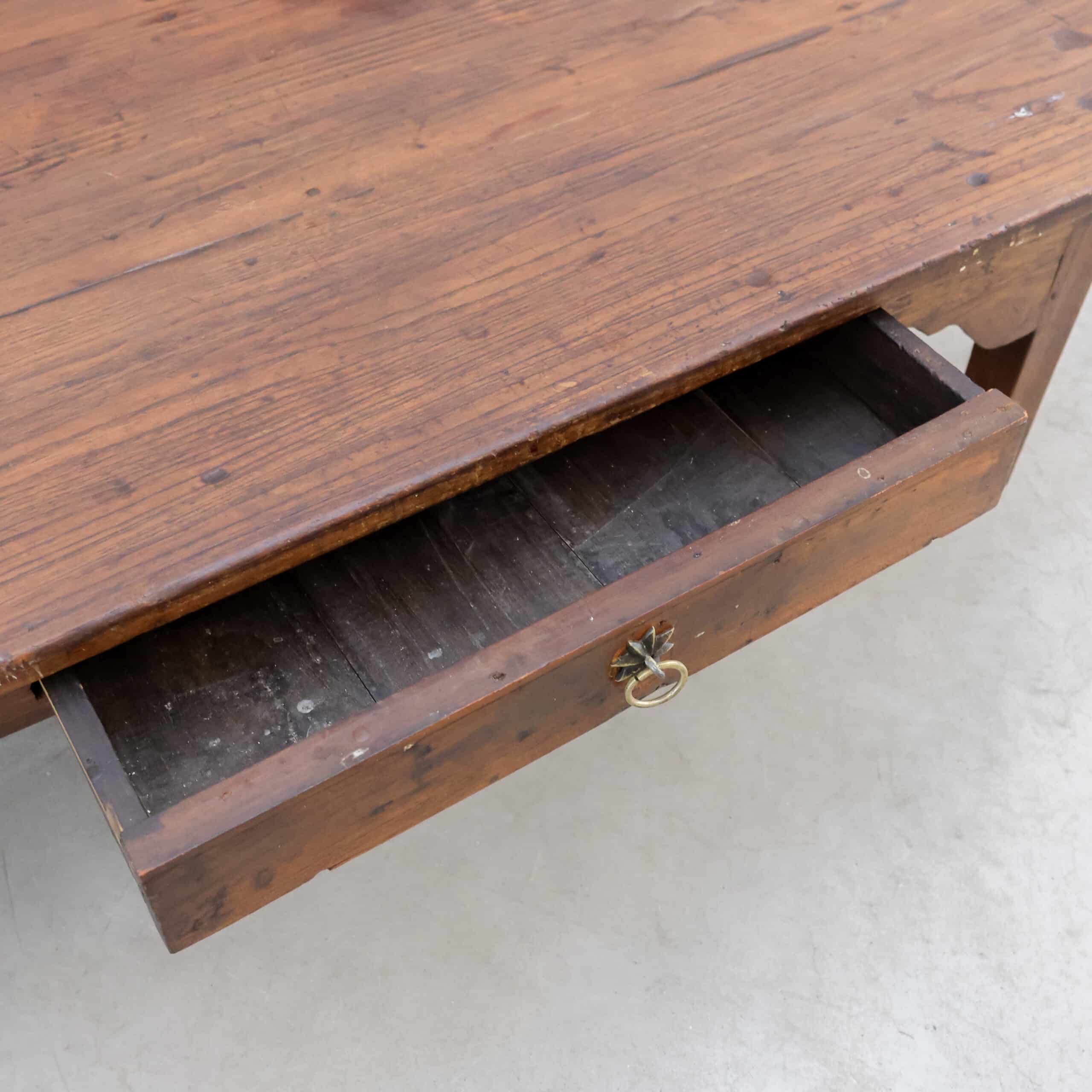 Grote antieke salontafel - Afbeelding 4