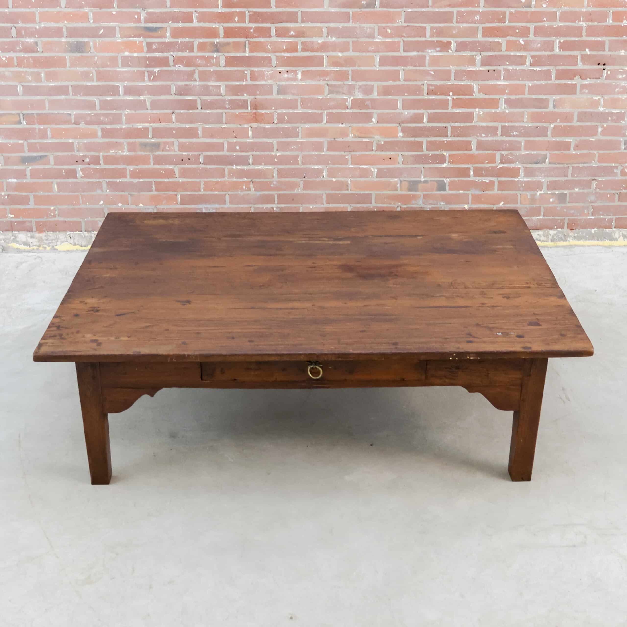 Grote antieke salontafel - Afbeelding 5