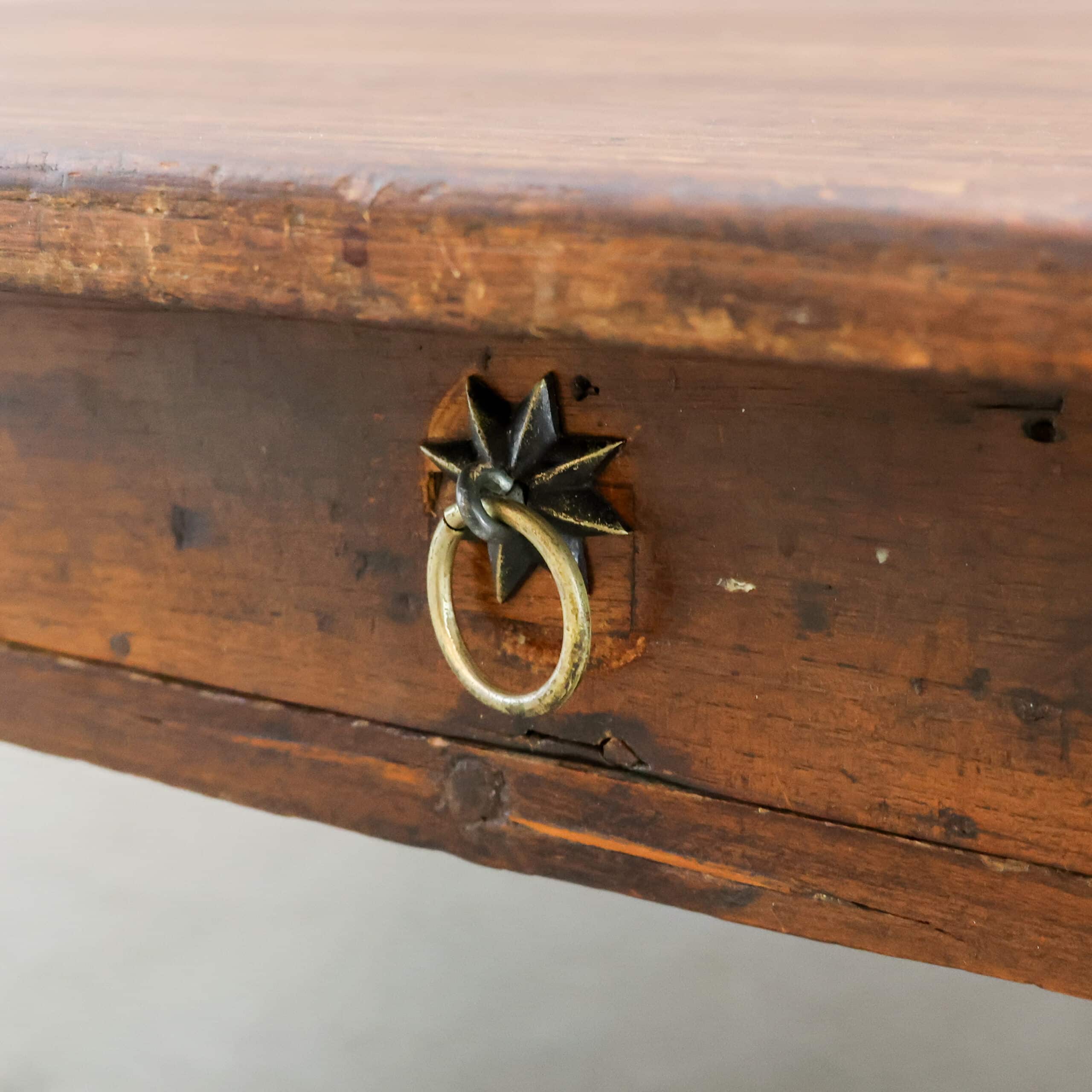 Grote antieke salontafel - Afbeelding 9