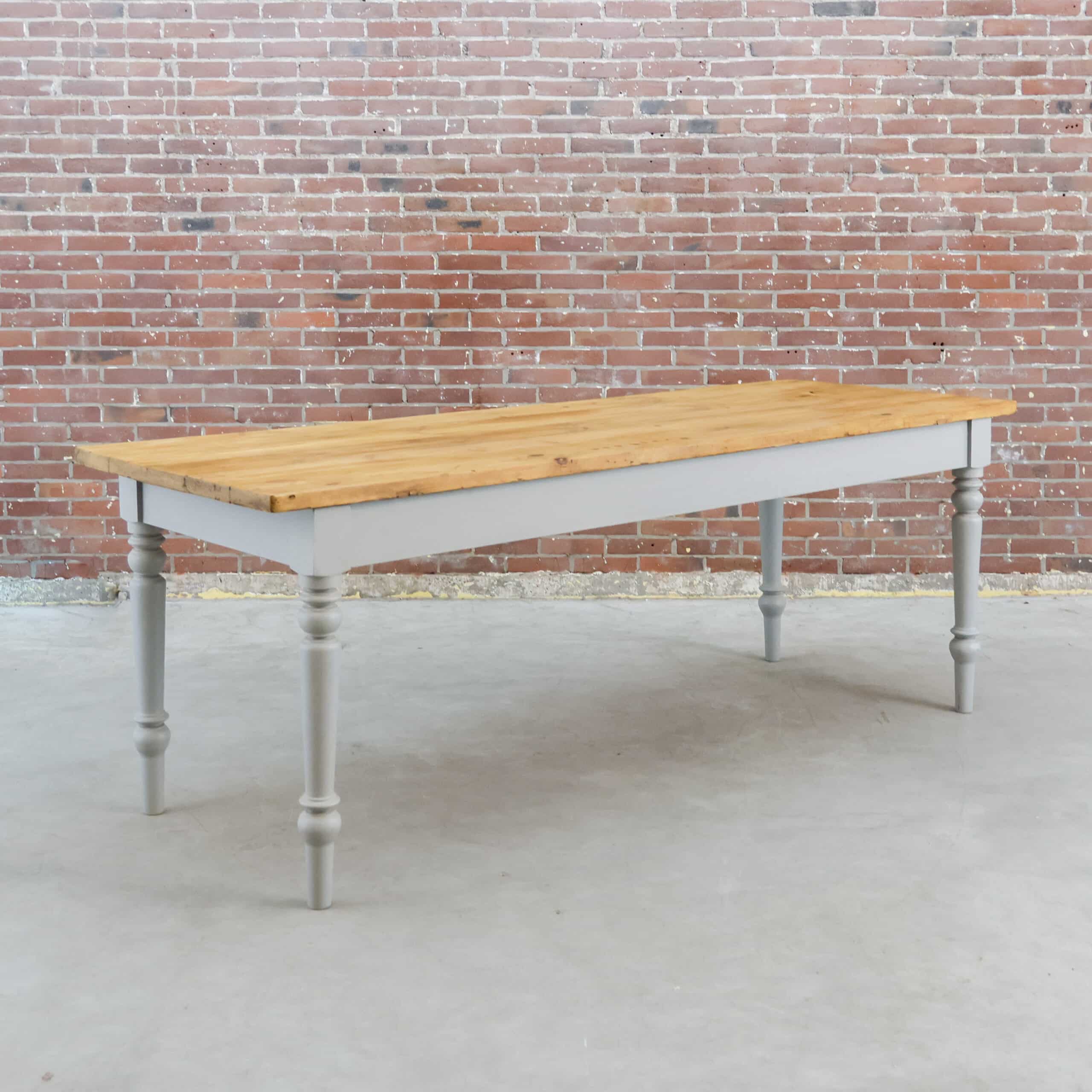 Landelijke eettafel