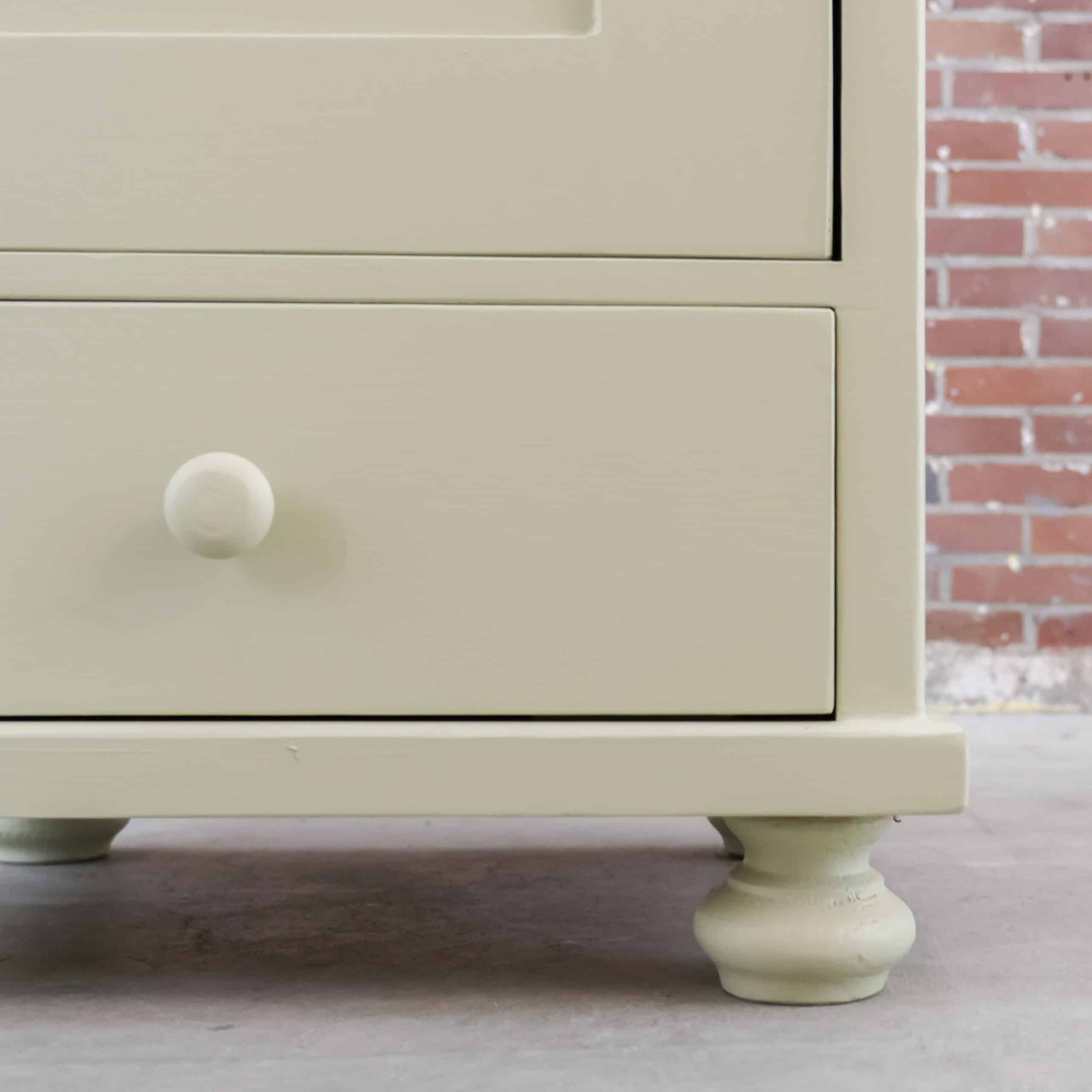 Brocante eendeurs linnenkast - Afbeelding 6