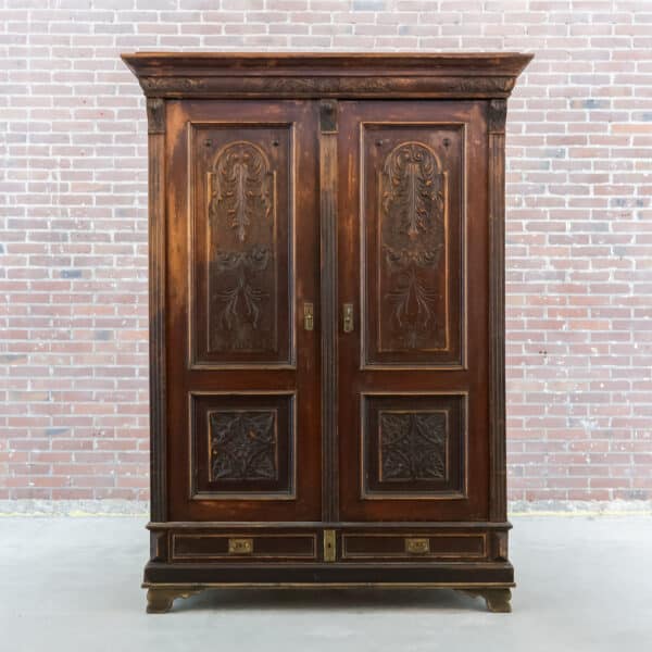 Brocante linnenkast