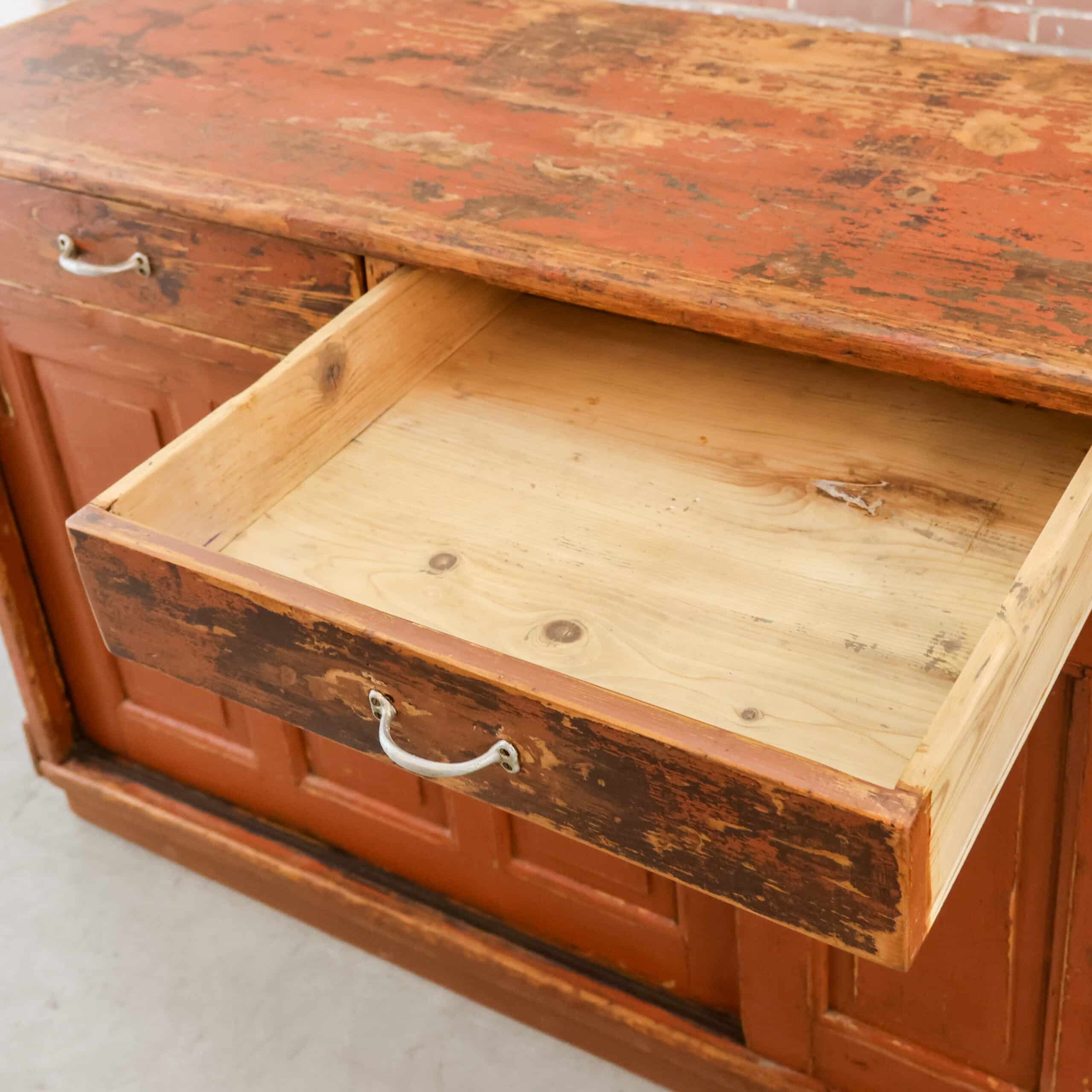 Brocante dressoir met schuifdeuren – Bild 5