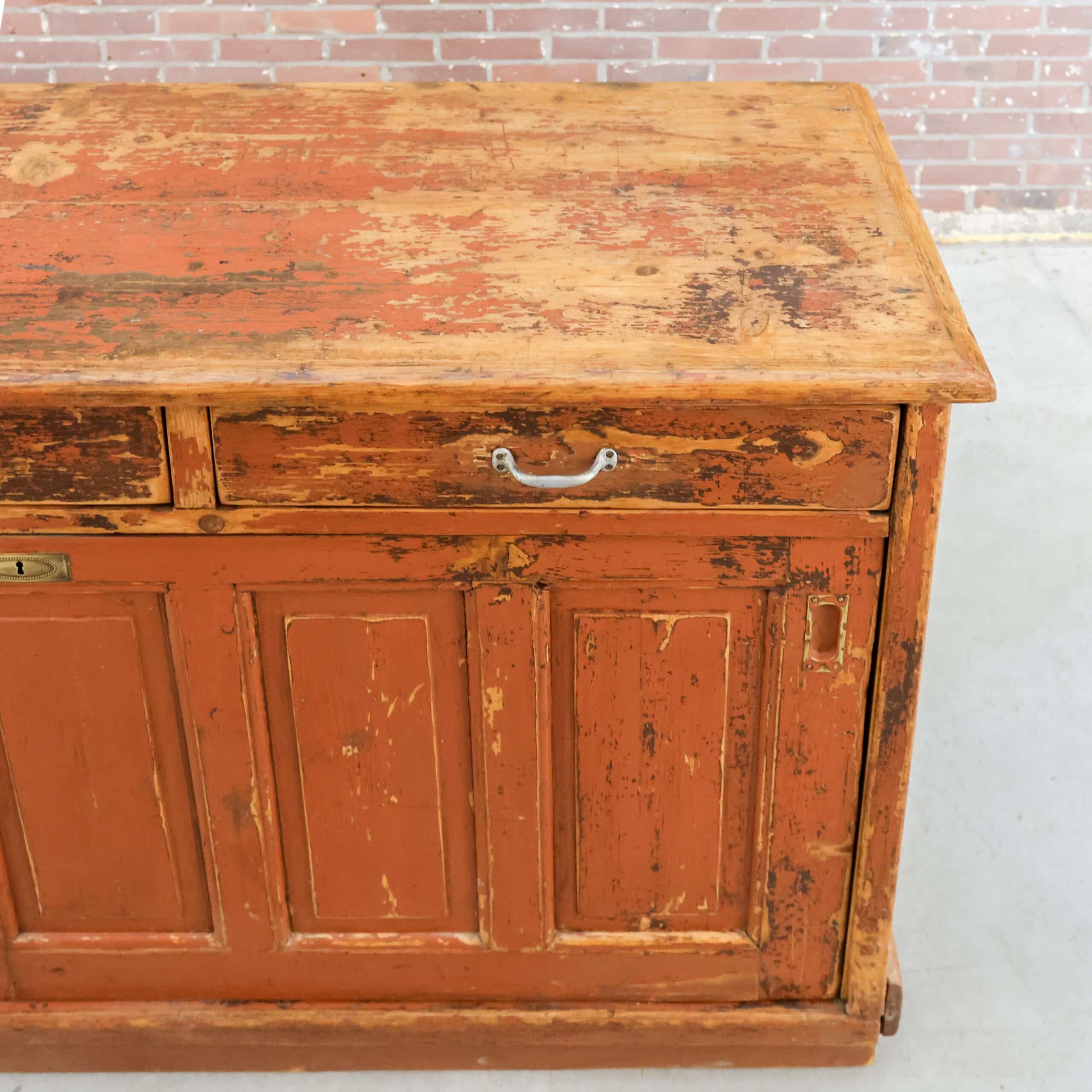 Brocante dressoir met schuifdeuren – Bild 6