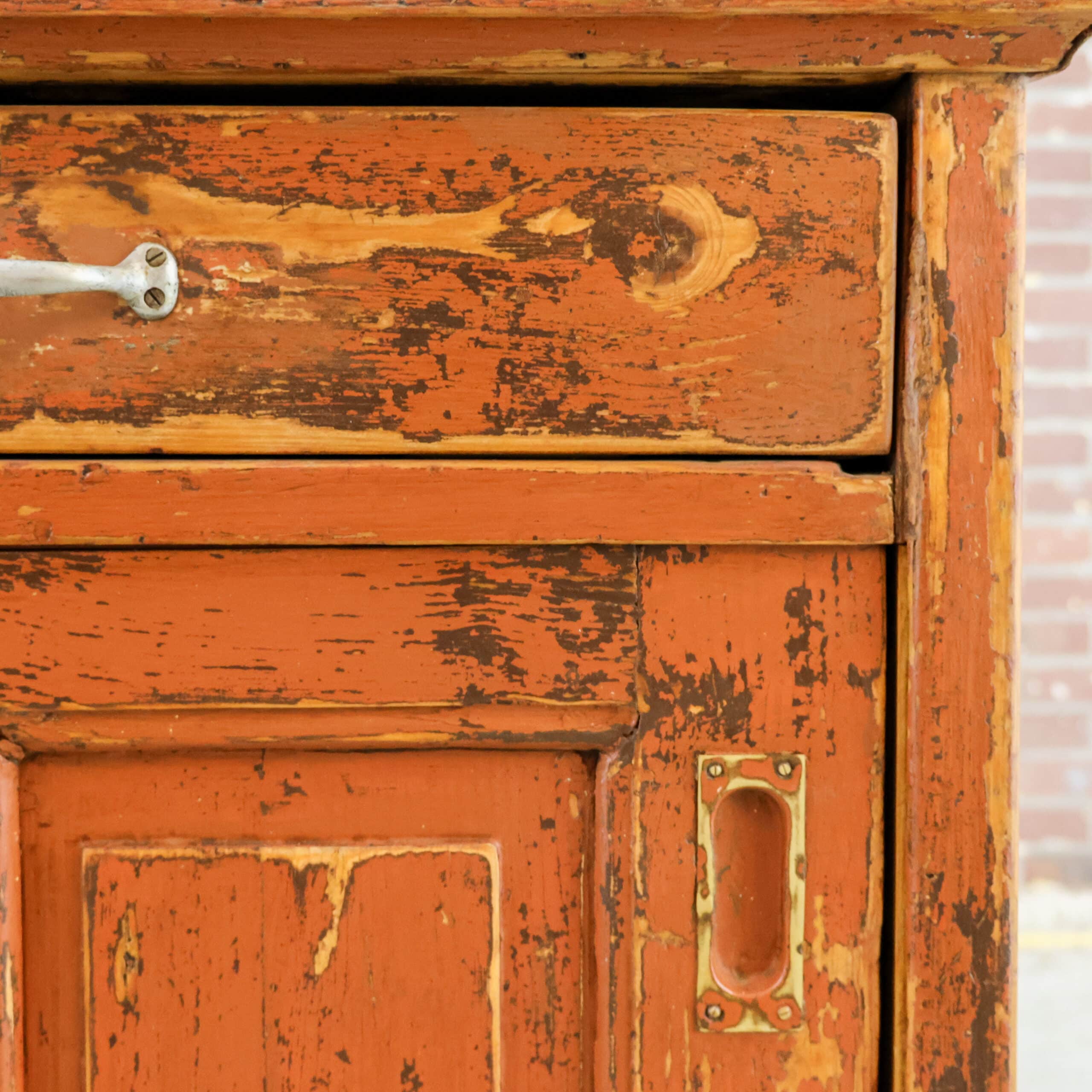Brocante dressoir met schuifdeuren – Bild 9