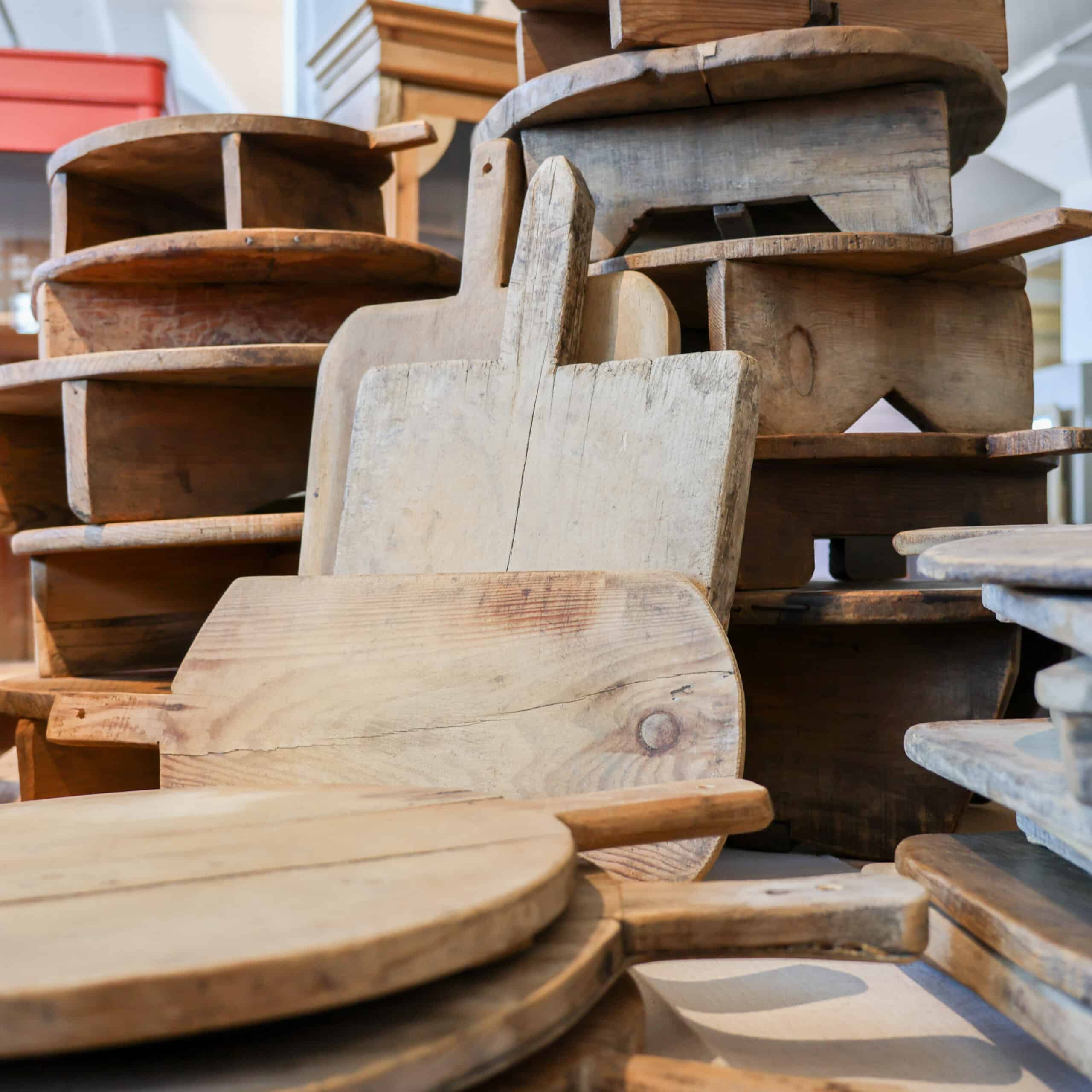 Authentieke houten snijplanken