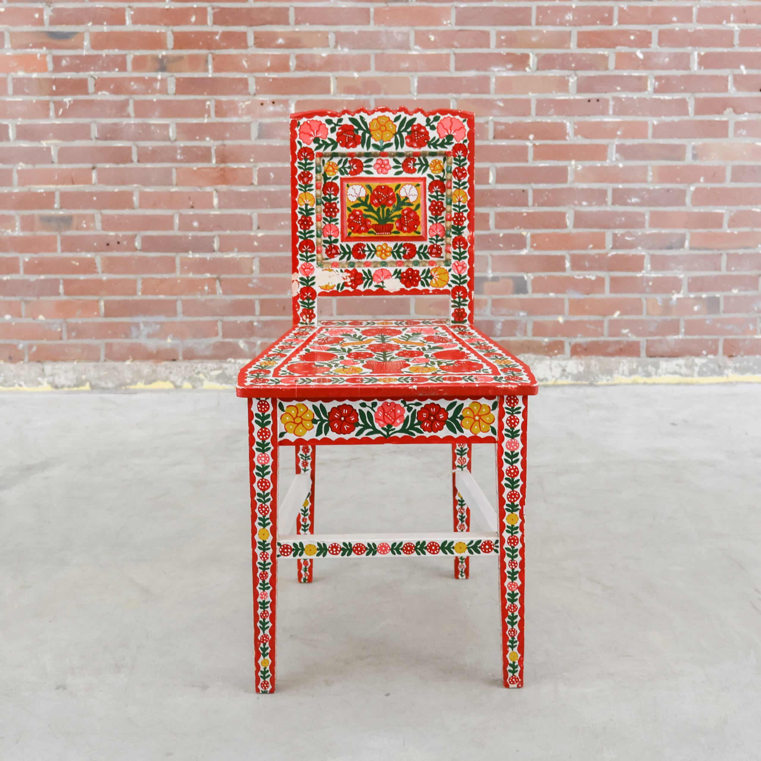 Traditioneel handbeschilderde stoelen - Afbeelding 3