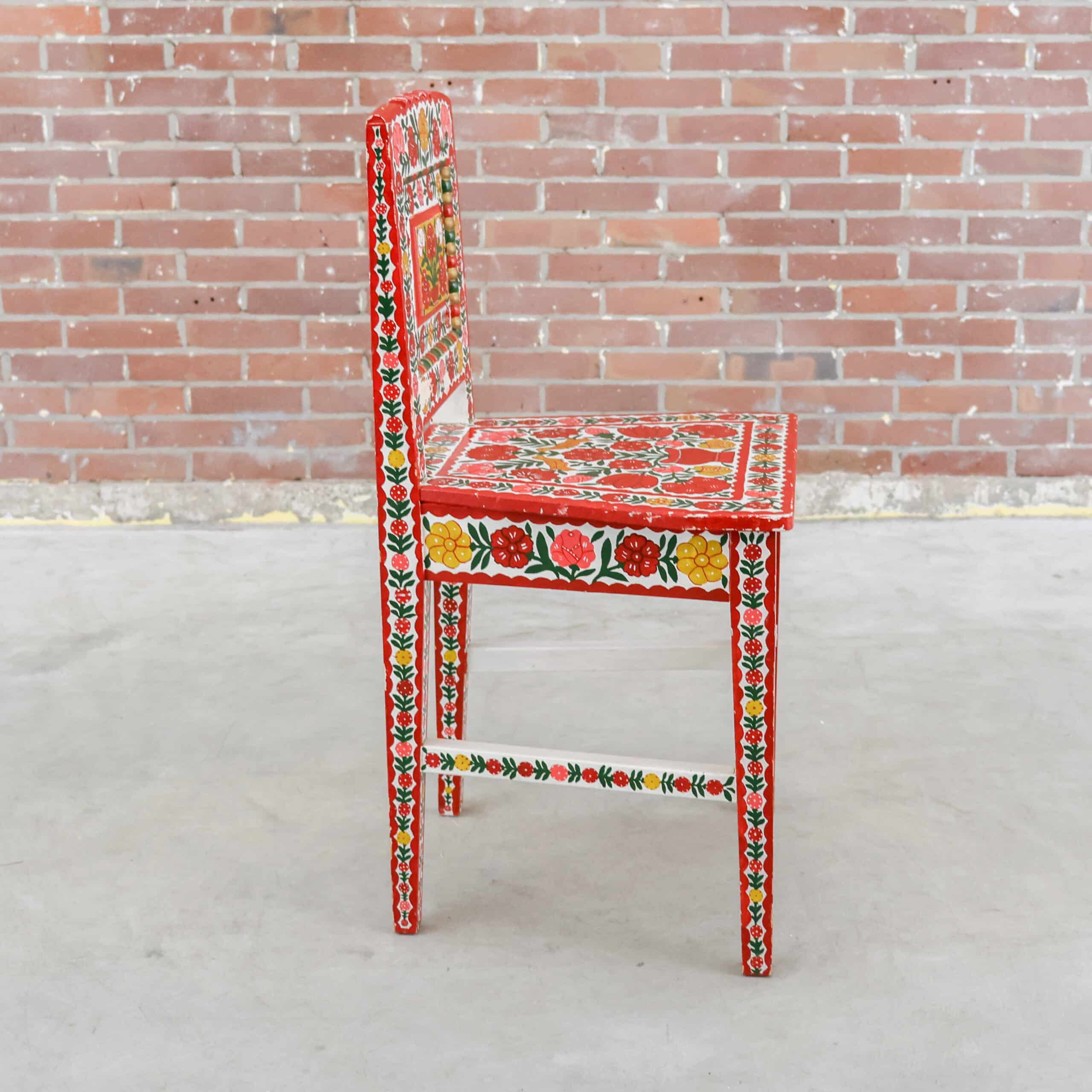 Traditioneel handbeschilderde stoelen - Afbeelding 4