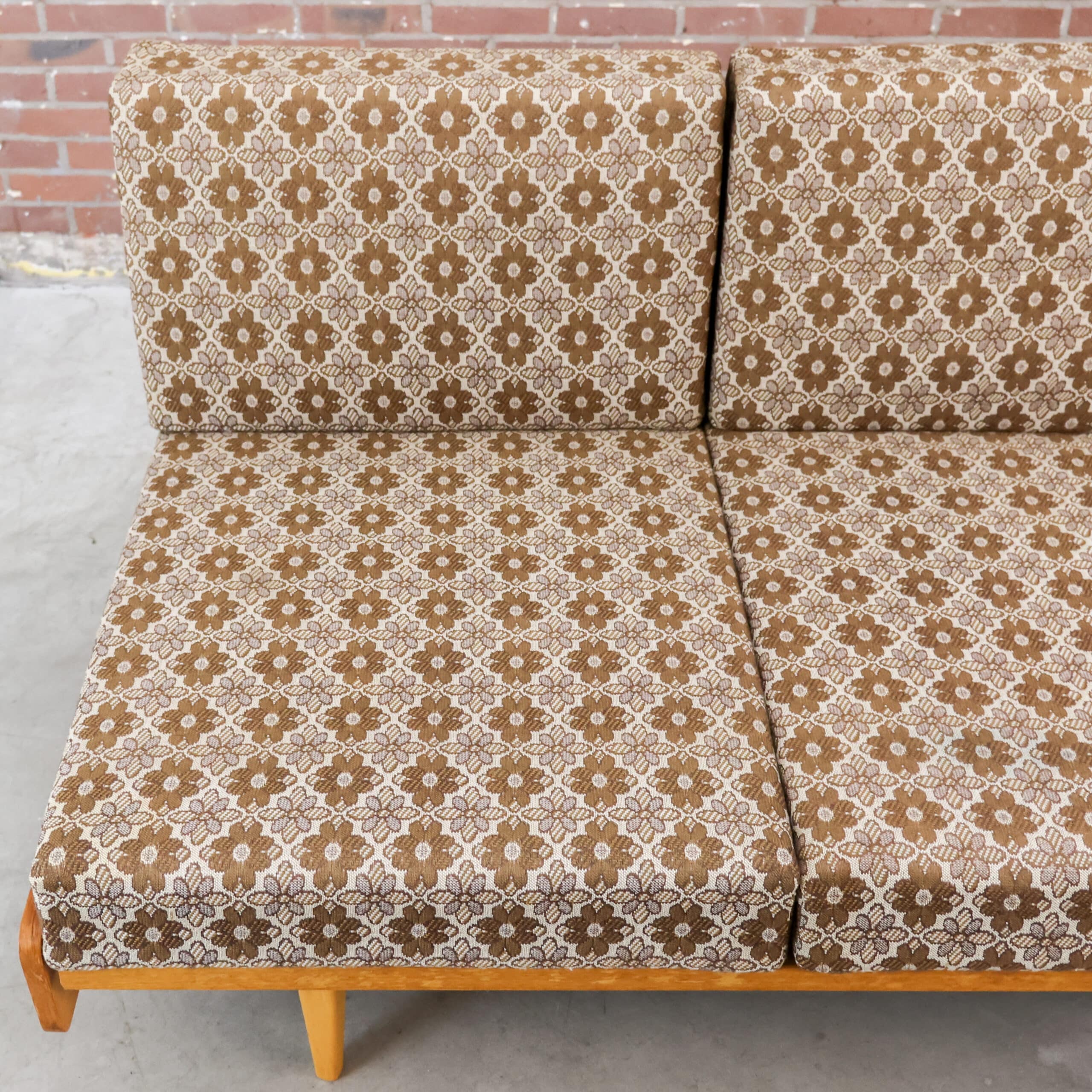 Mid century daybed / slaapbank - Afbeelding 4