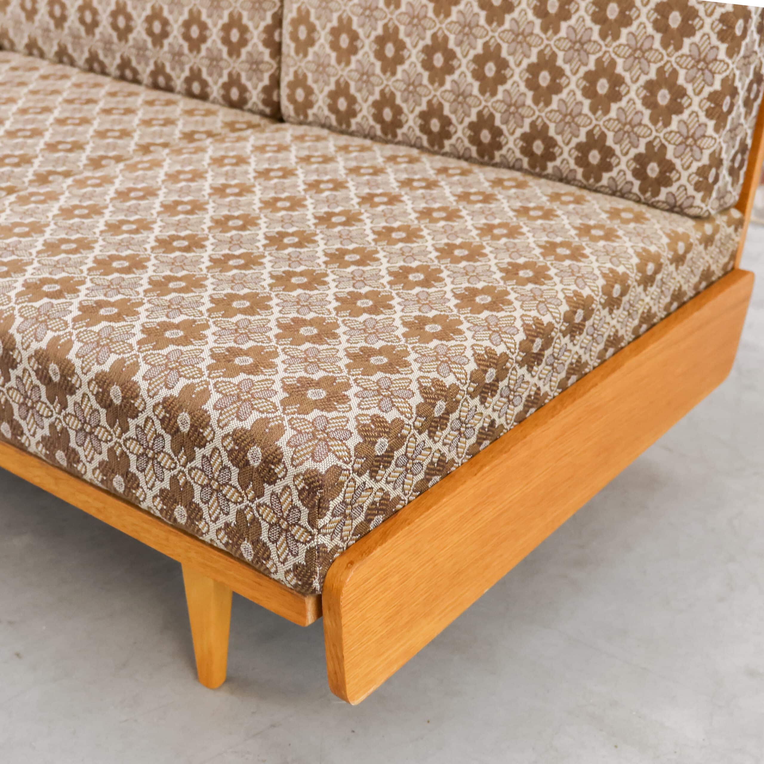 Mid century daybed / slaapbank - Afbeelding 6